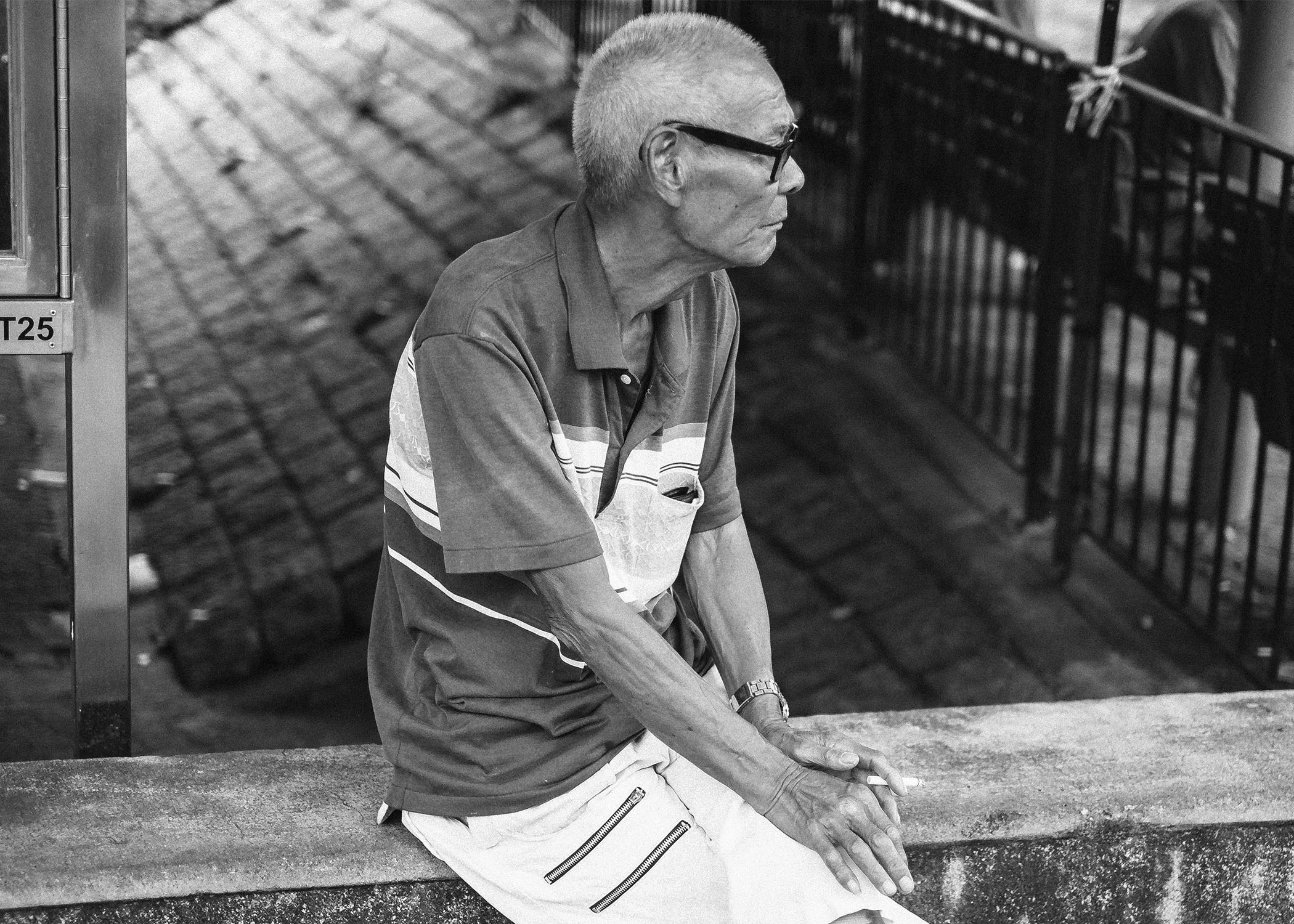 Obviously does not want a photo