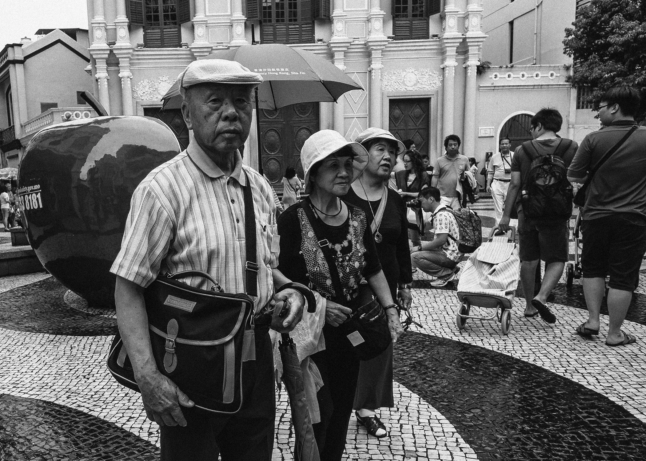 Say cheese !! He must be a tourist