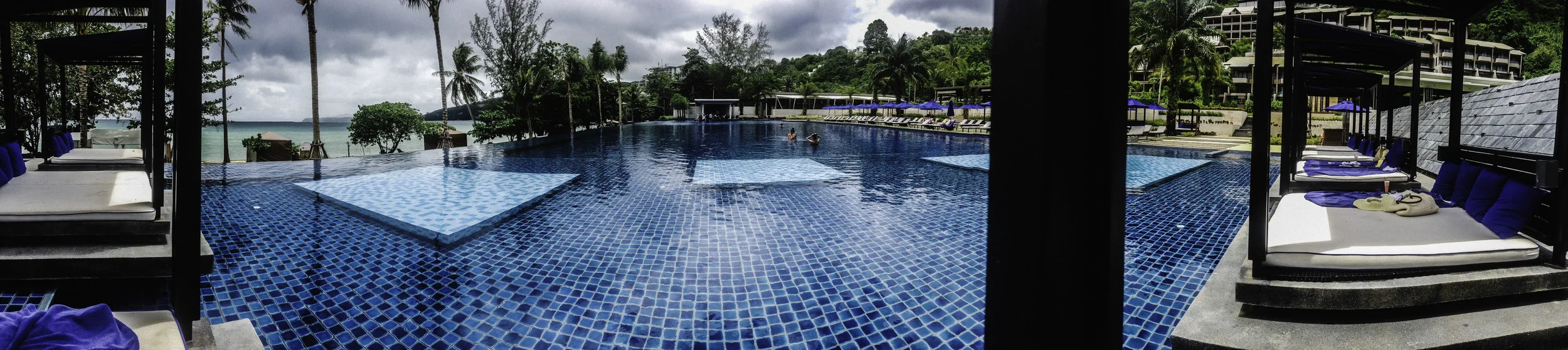 Just beautiful... water is a warm but what a pool !! Hyatt Regency in Phuket