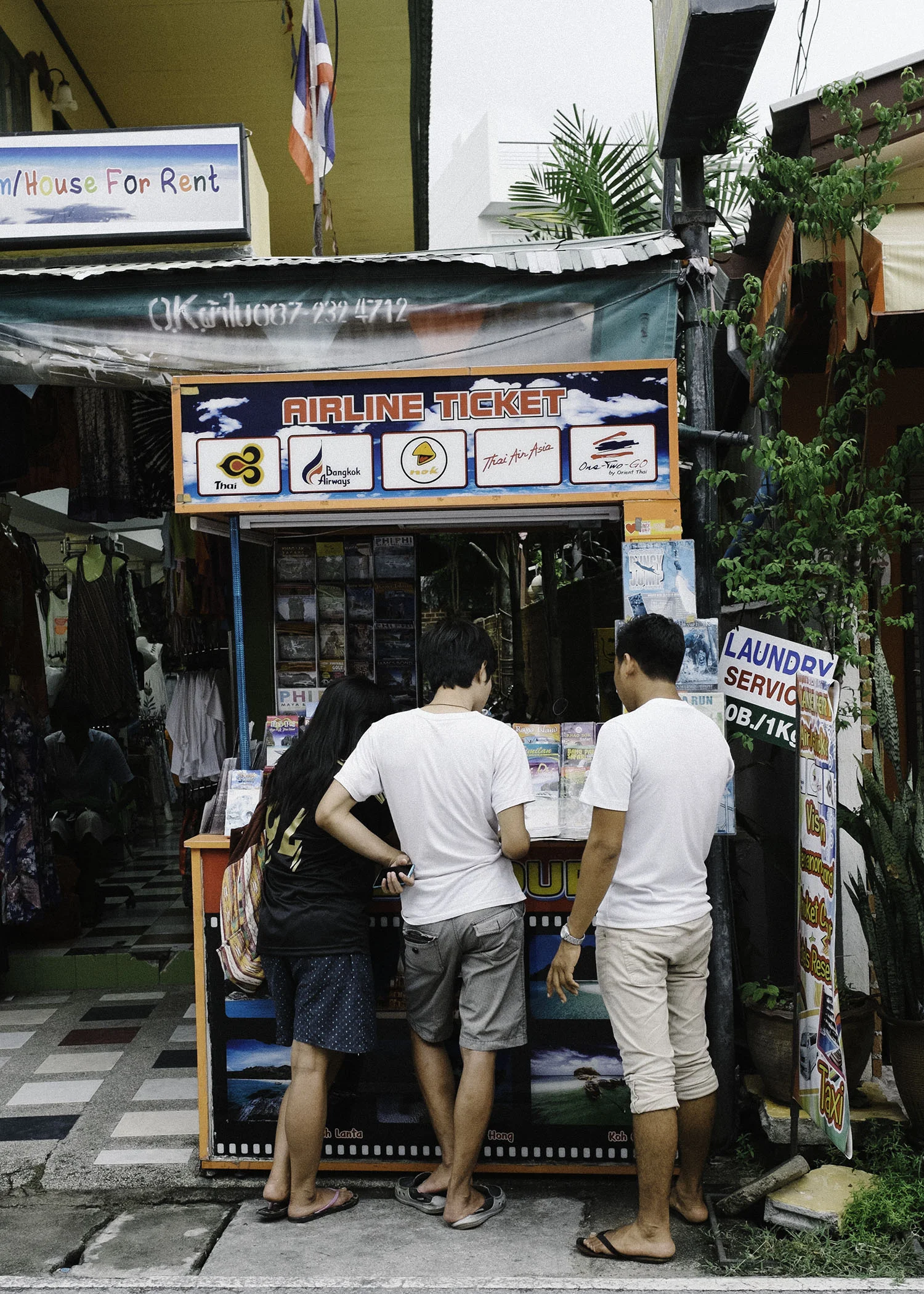 Flight Center has not made it to Phuket yet.