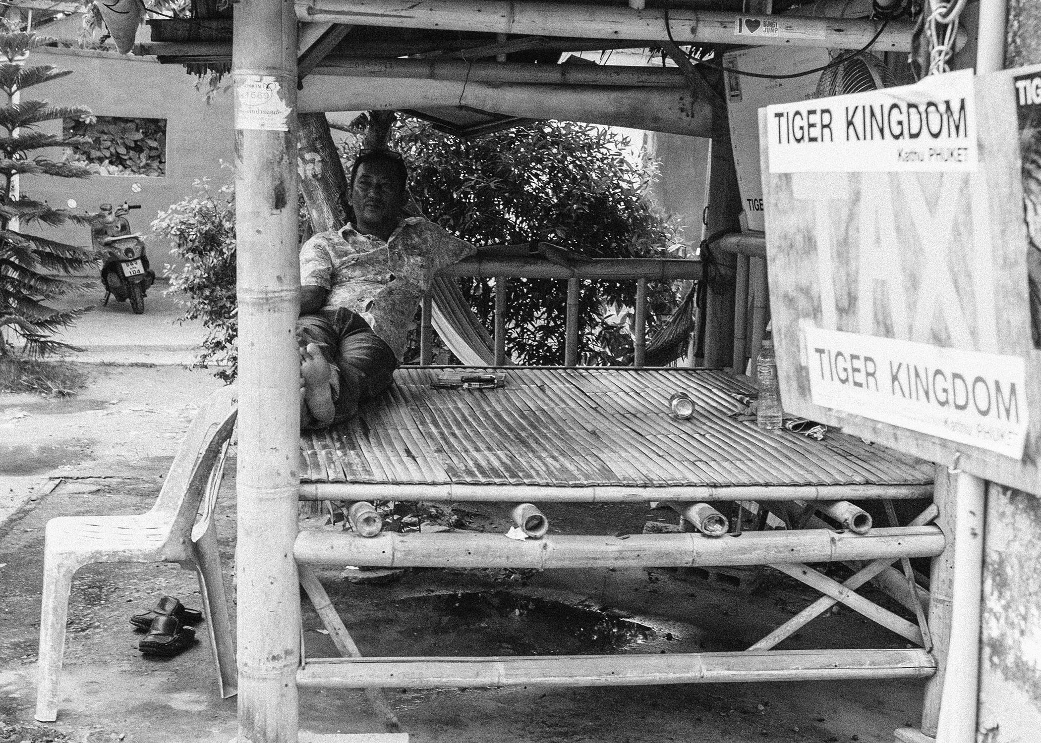 Yep, you do not need to hail a cab town, you go looking for him. He is not going anywhere.