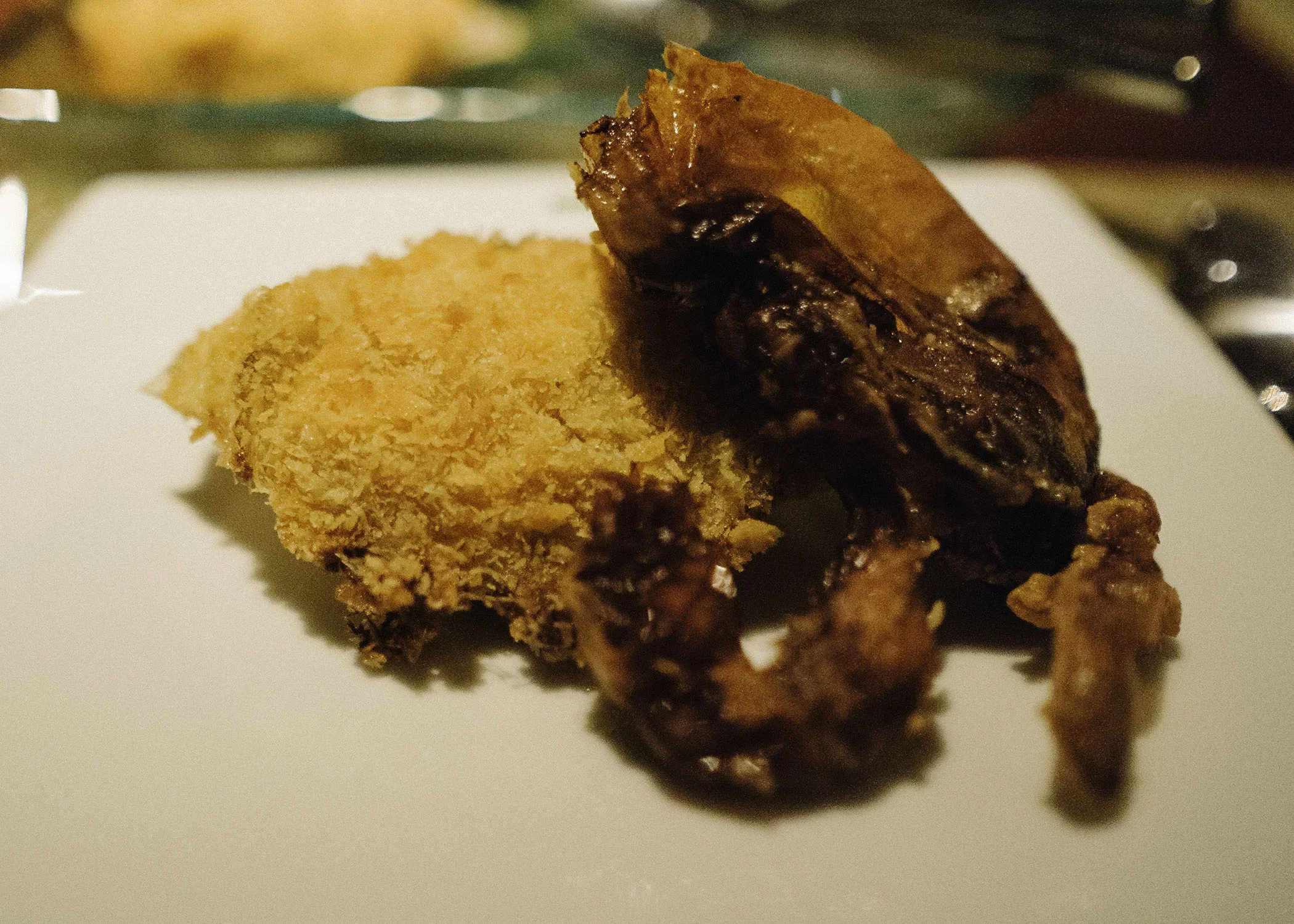 Crab's ... I'll let you think about it ? Dinner at Andara Resort's SILK restaurant