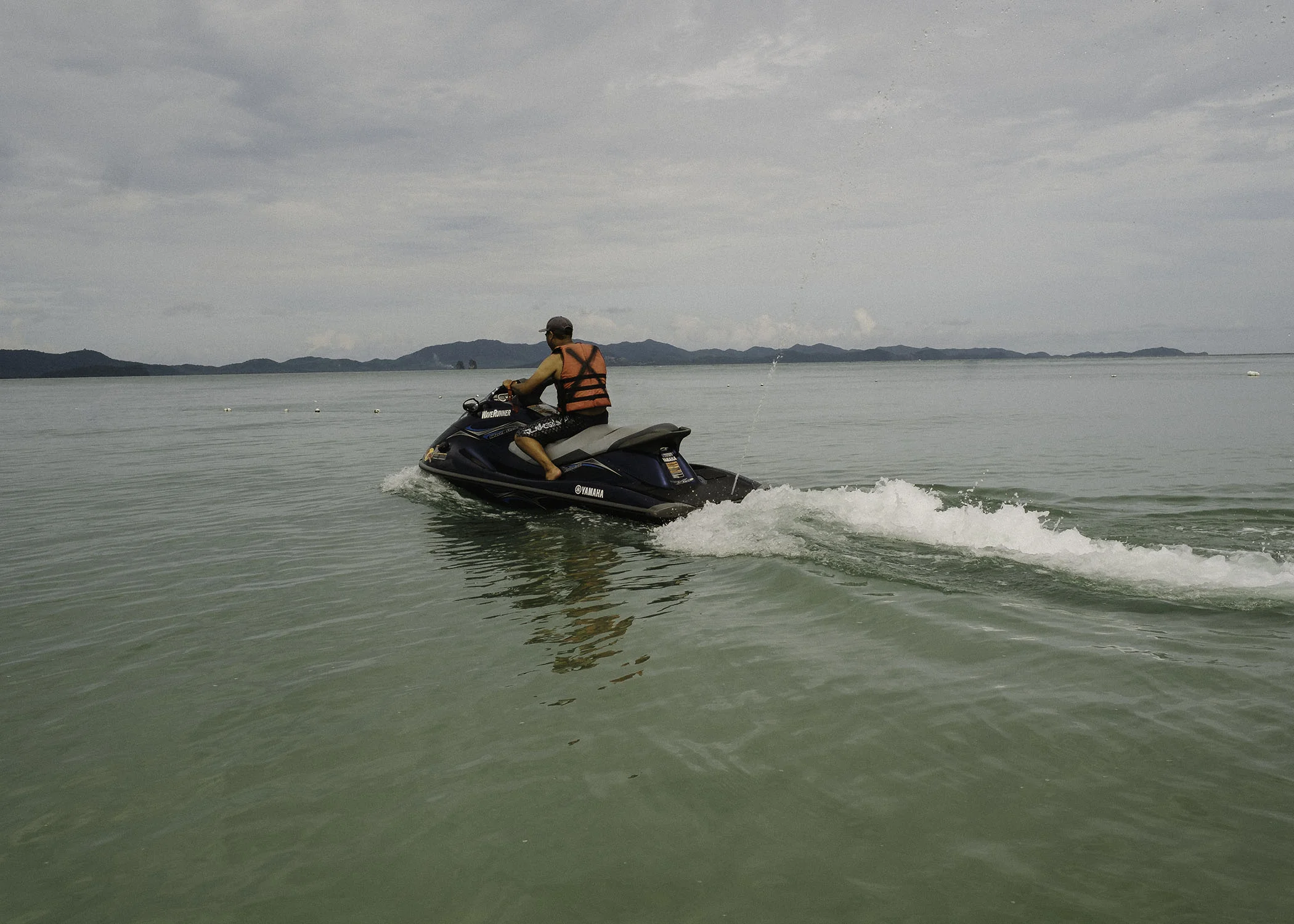 Off I go... 1000 Baht of 15mins of fun, cheaper than driving the Ferrari 458 in Vegas that is for sure