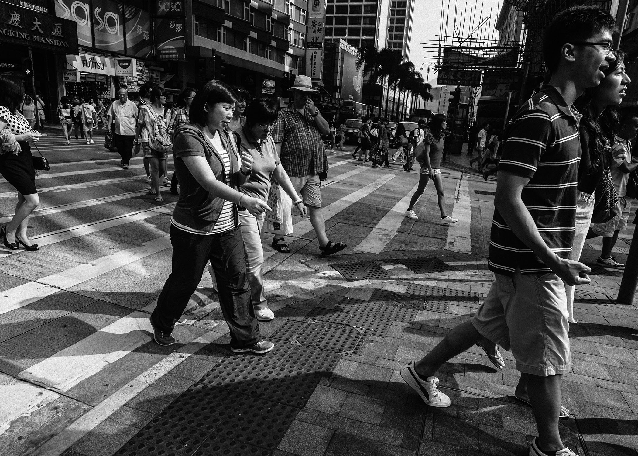 Busy crossings