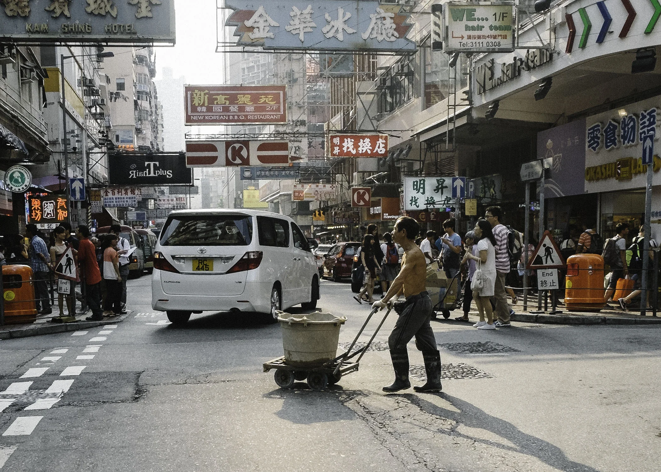 The trolley is one of the most efficient ways of transporting goods