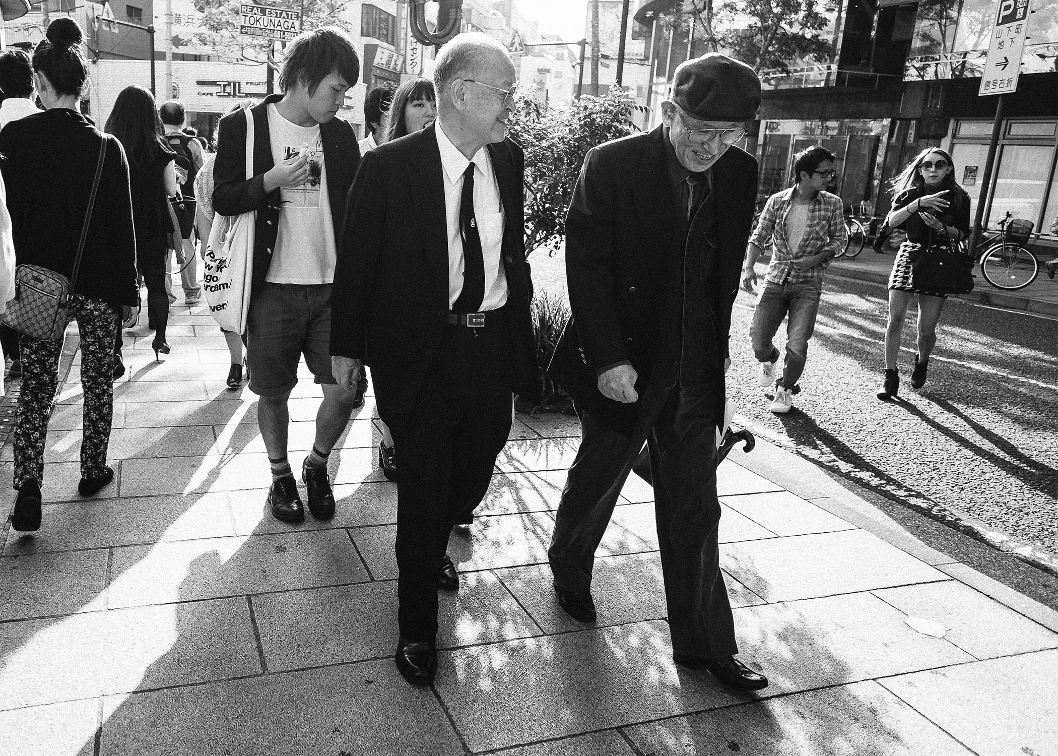 Headed in to Chinatown, yes there is one even in Yokohama