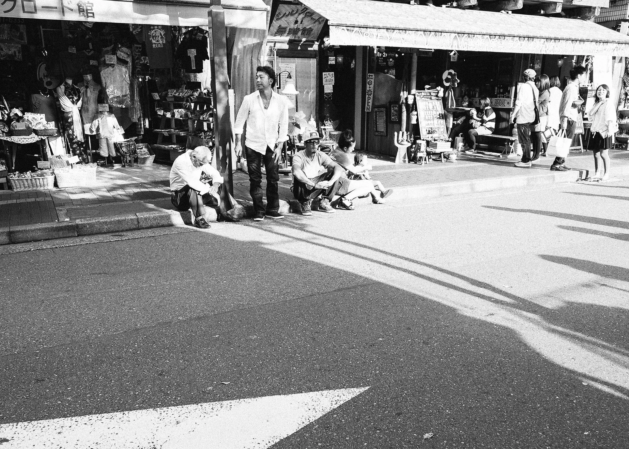 A lot of stalls but not a great deal happening in Chinatown