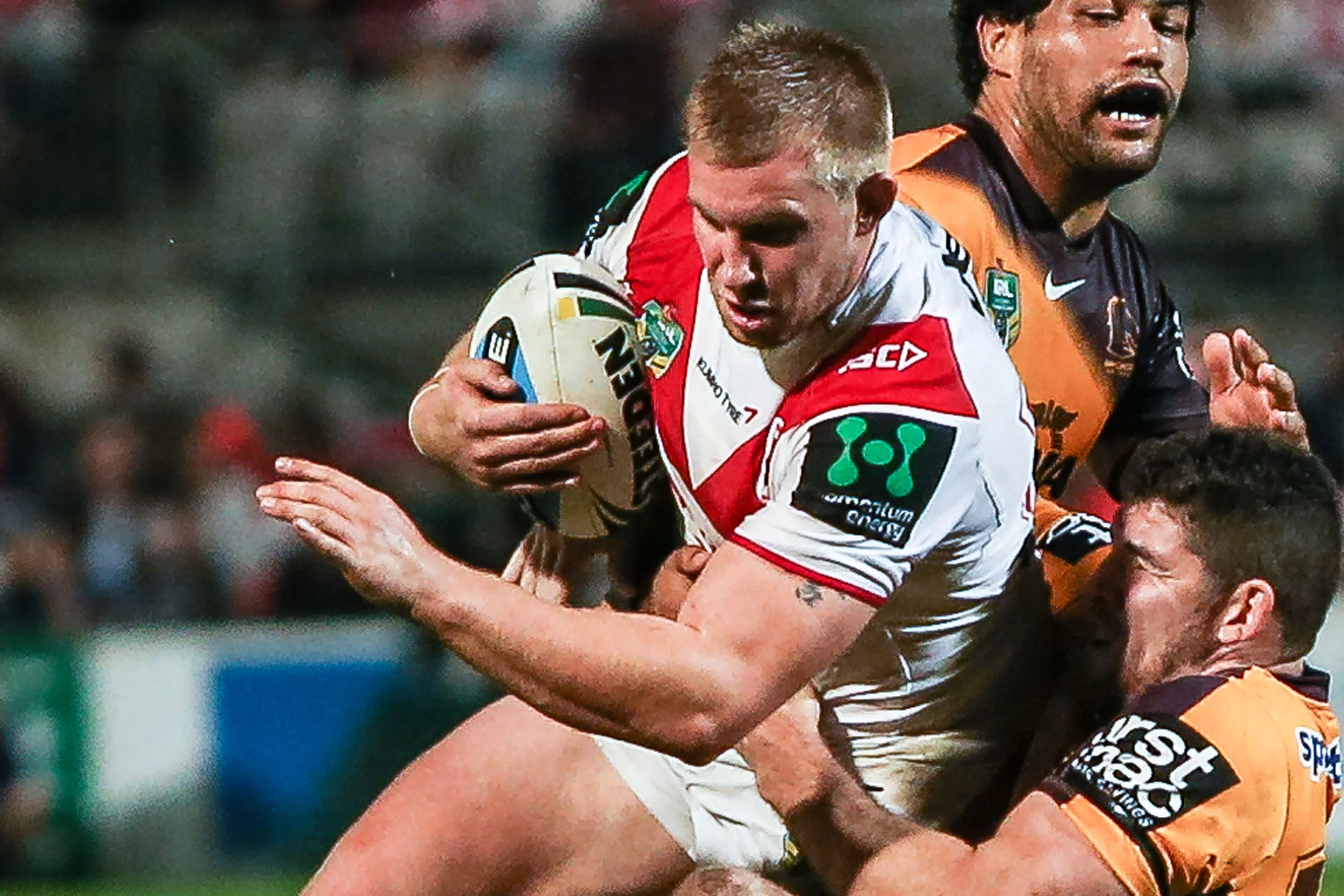 Cooper made strong chargers all game and deserved the winning try for the game