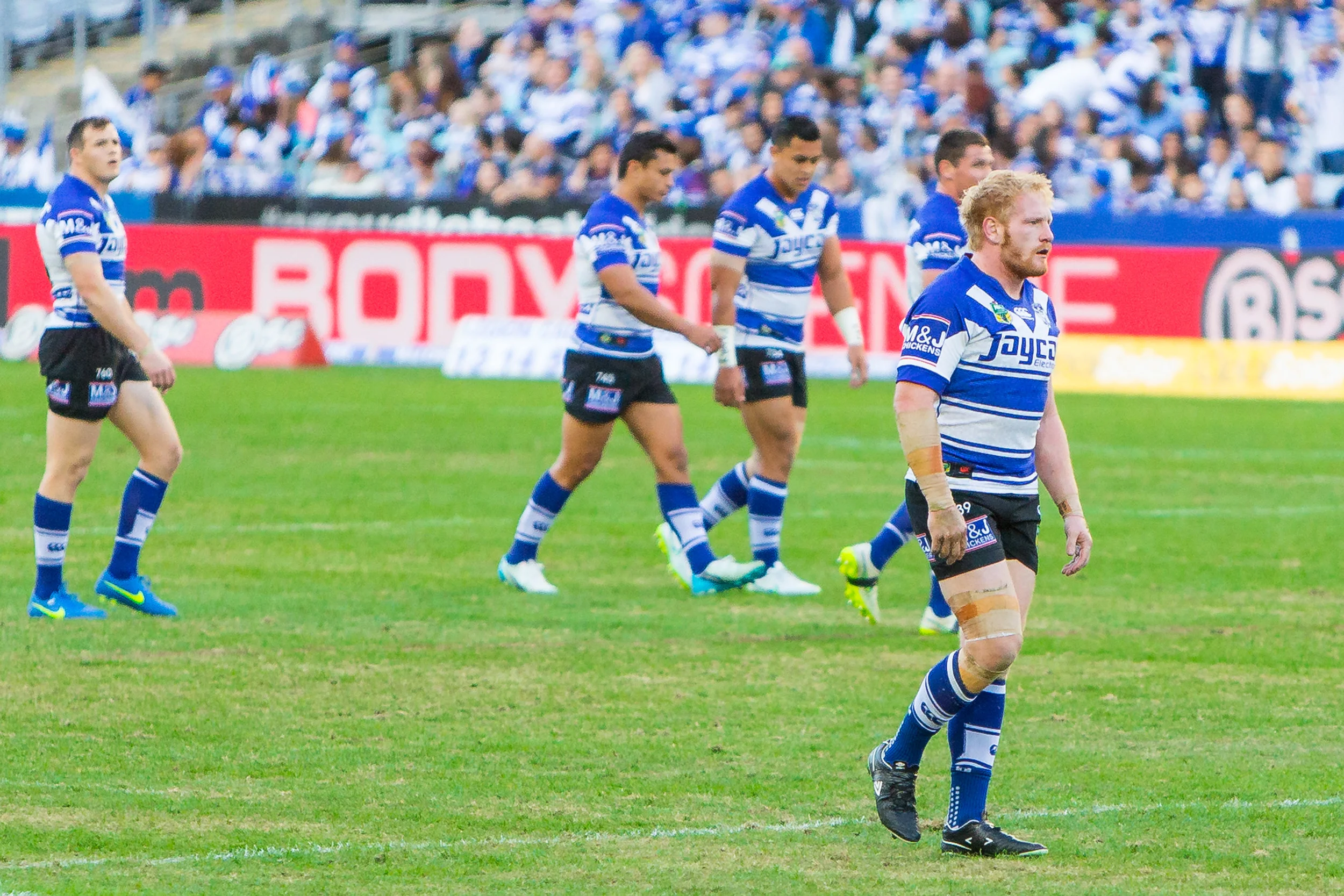 James Graham leads his team
