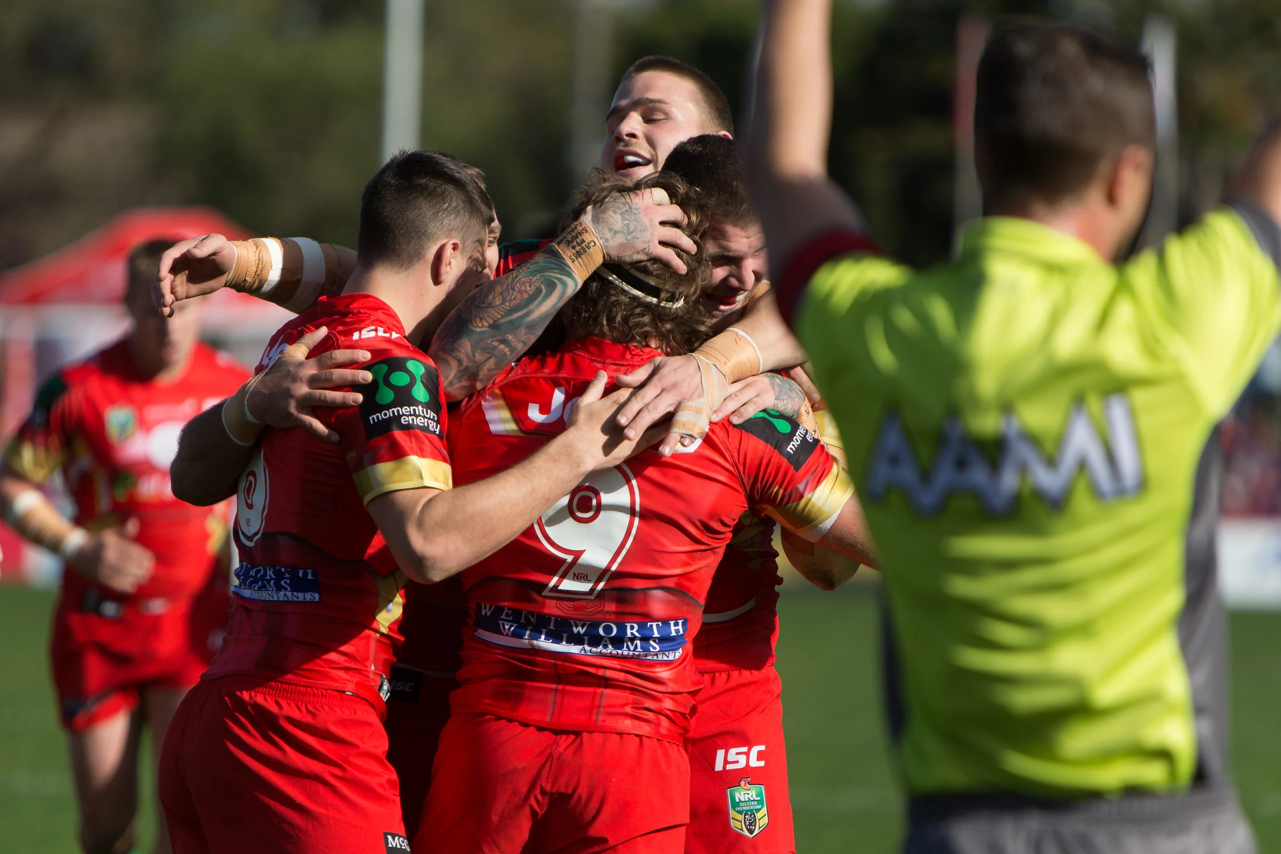 Try Try Try, Mitch Rein crosses for the 2nd try of the afternoon, why is the Ref going to the video?