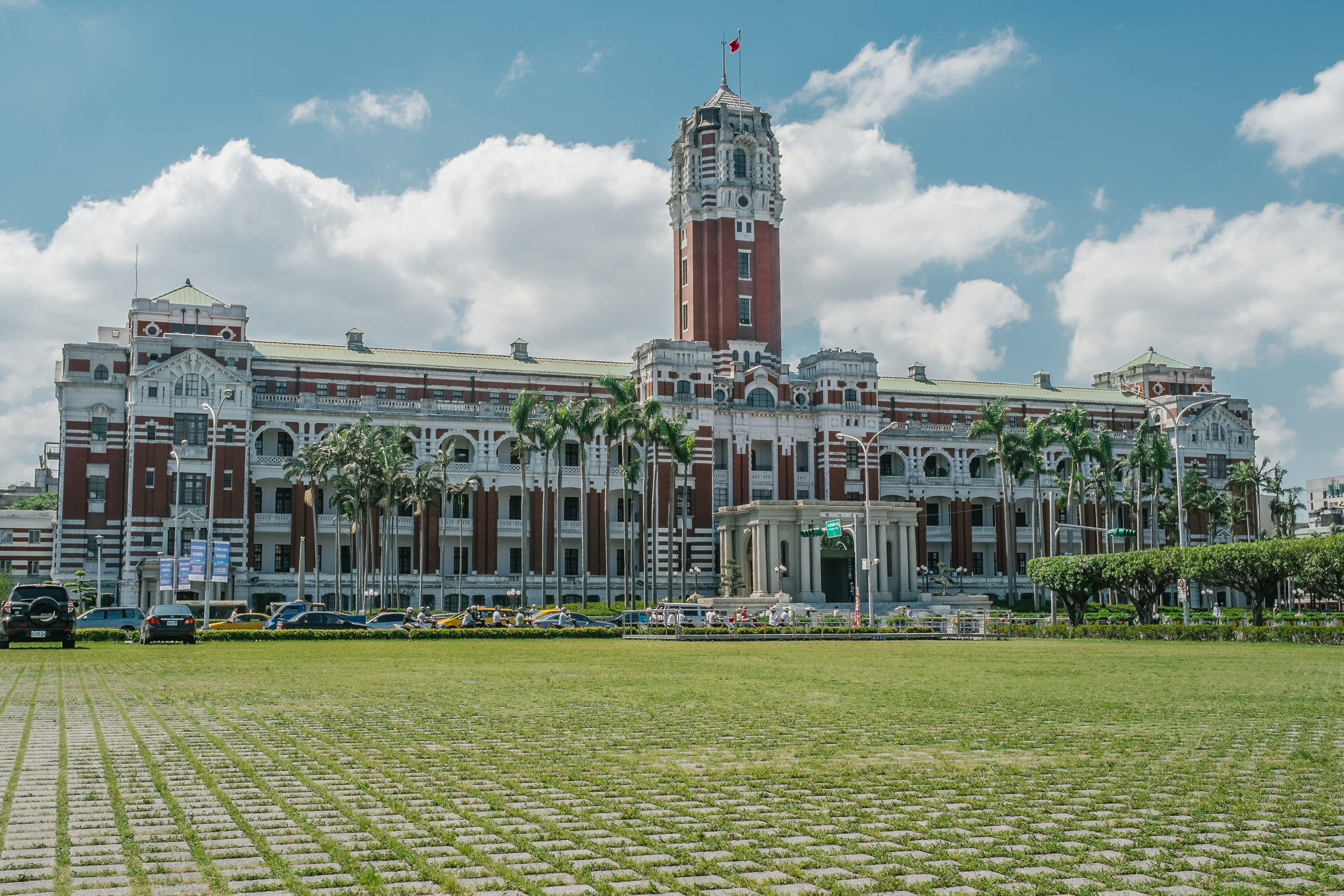 Taipei resides the Presidential Office Building