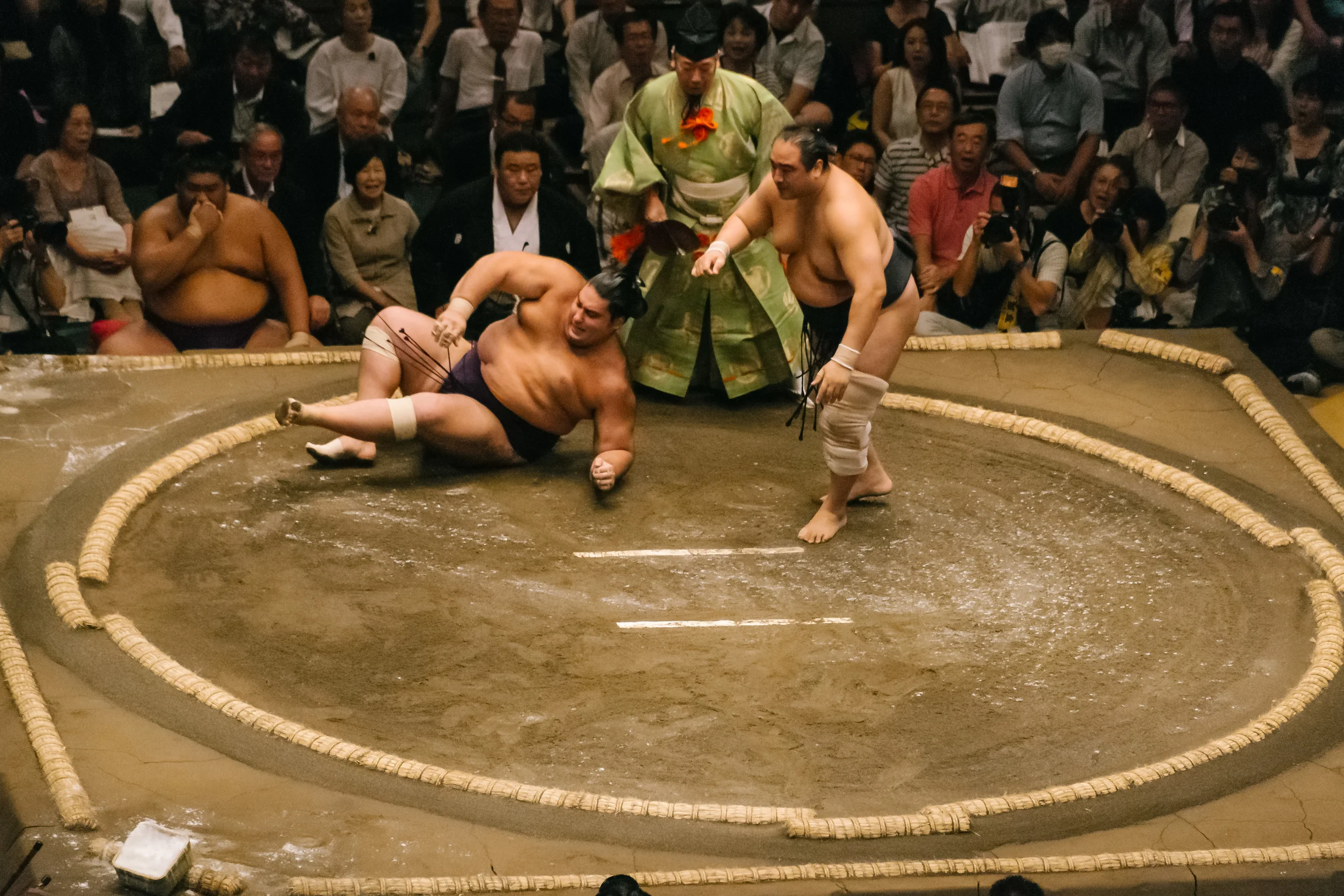 The bigger they are the harder they fall