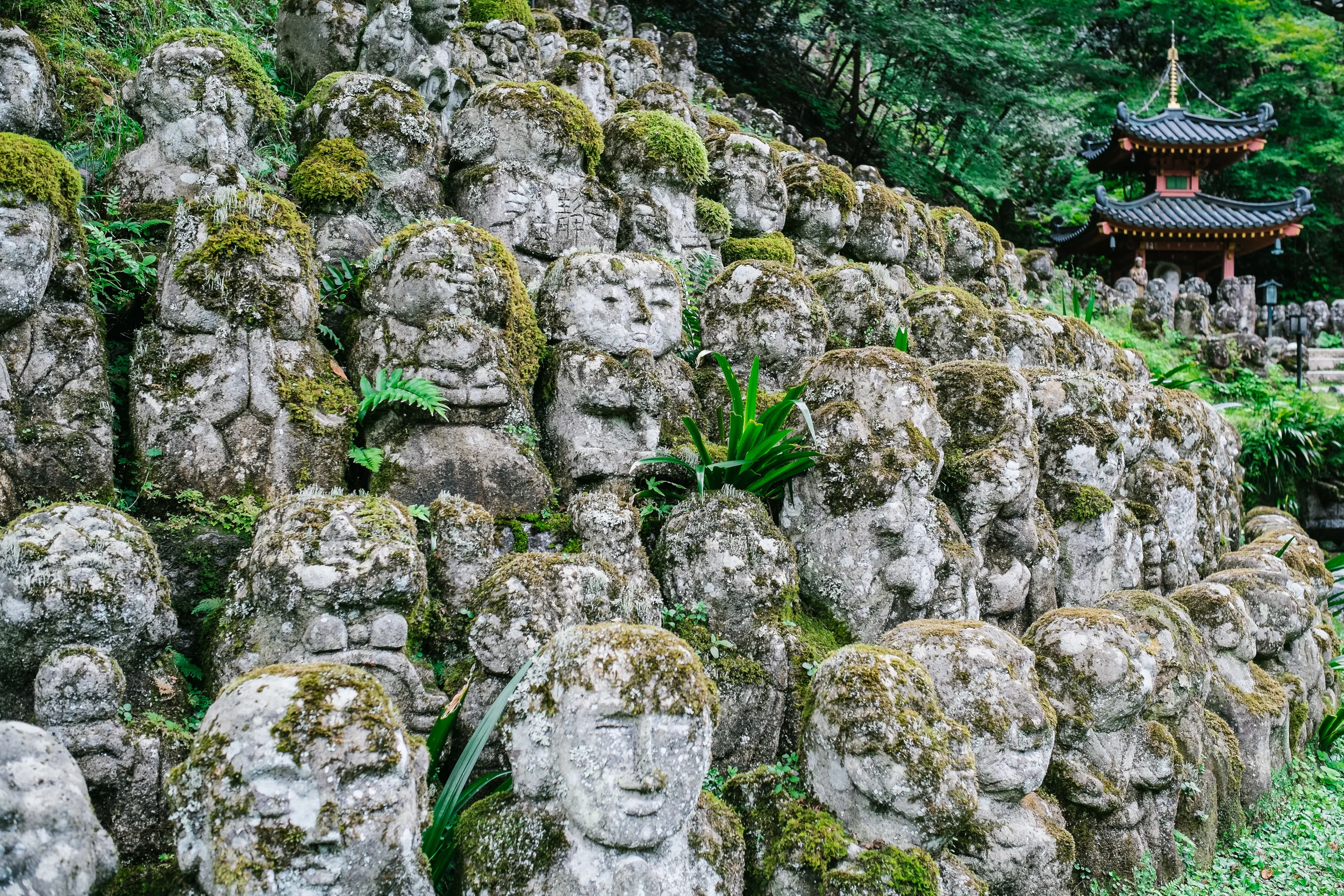 There are literally a 1000 of these tiny unique statues. No statue is the same. Reminds me of Jeju