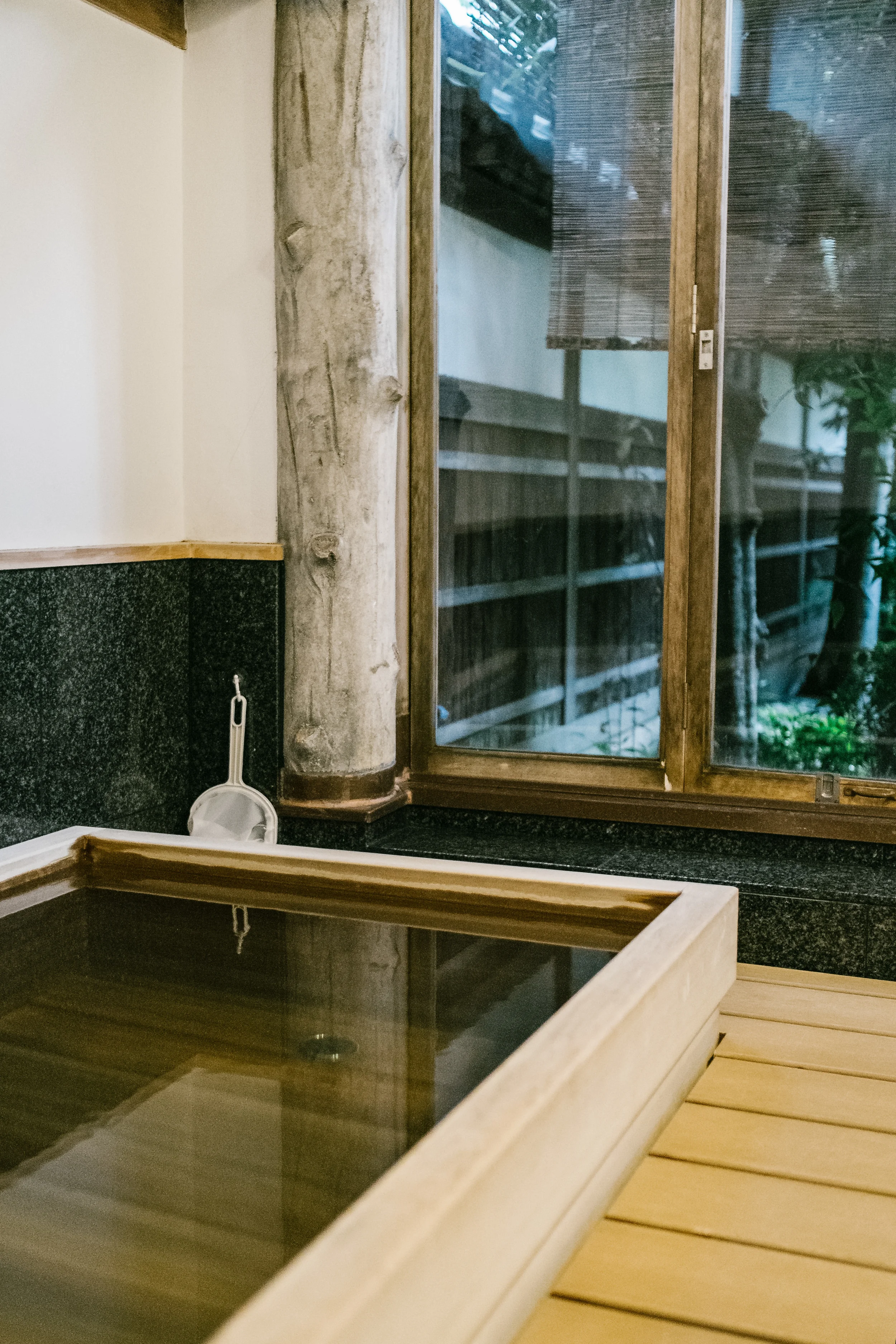 ... and I had my own Onsen to peer out to the Japanese garden.