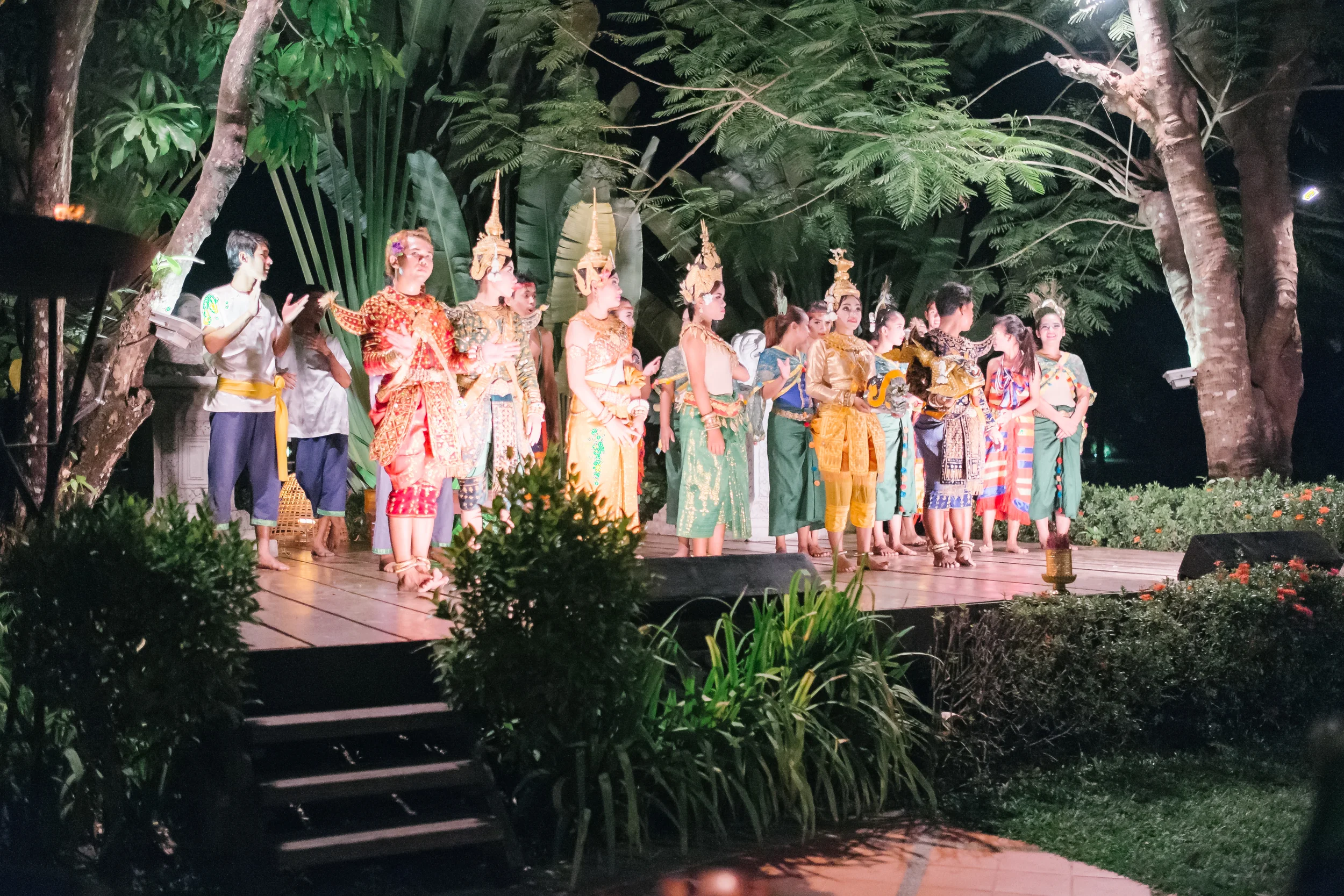 Apsara dance at the Sofitel. Fuji X-Pro 1, 23mm f/1.4