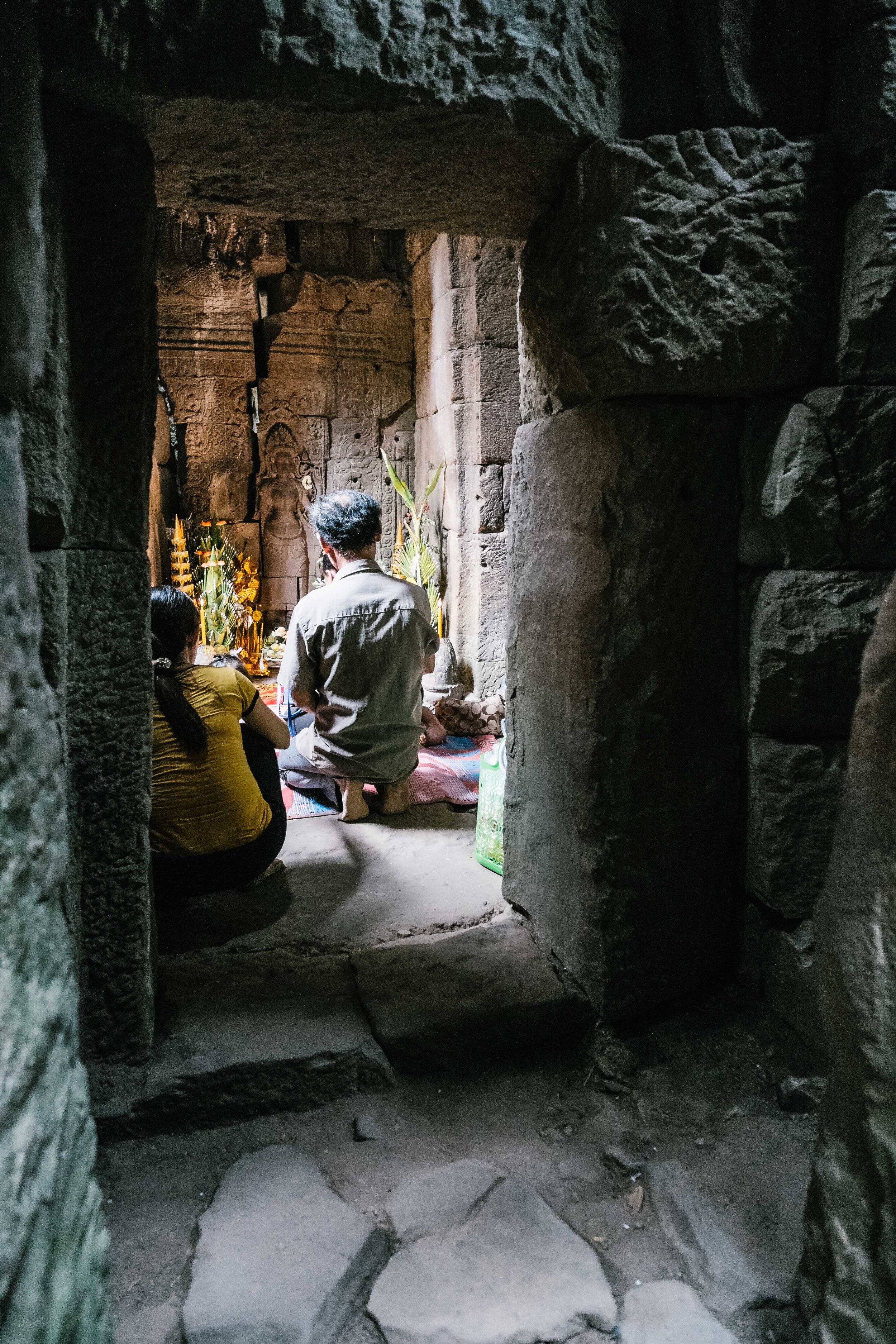 Without Regis I would never be able to find these shrines.&nbsp;Fuji X-Pro 1, 14mm f/2.8