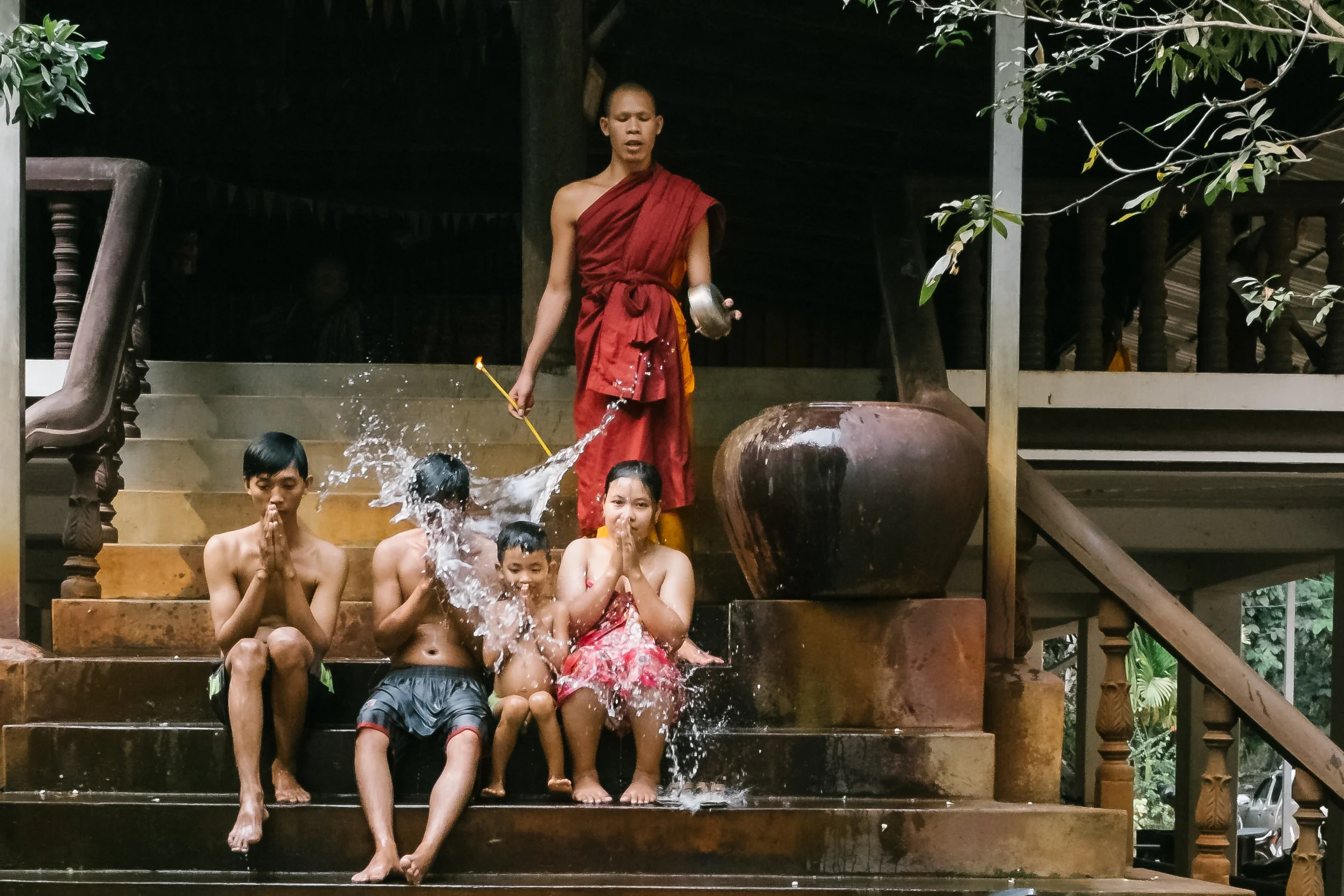 Ot lucky here to see some kids get blessed, good luck to them.&nbsp; Fuji X-Pro 1, 23mm f/1.4