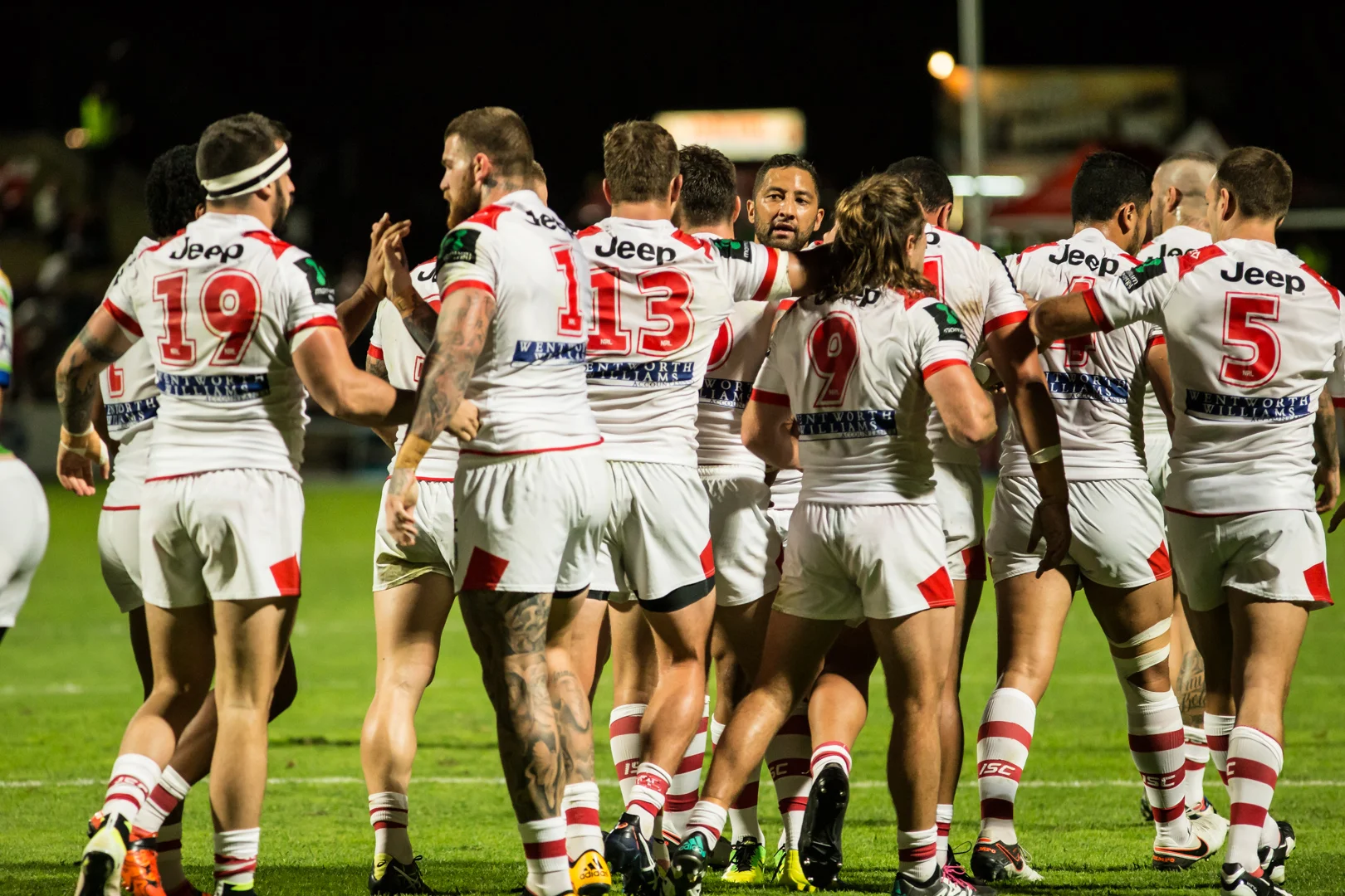 A good team effort by the boys, gives them a 6-0 lead after Widdop converts