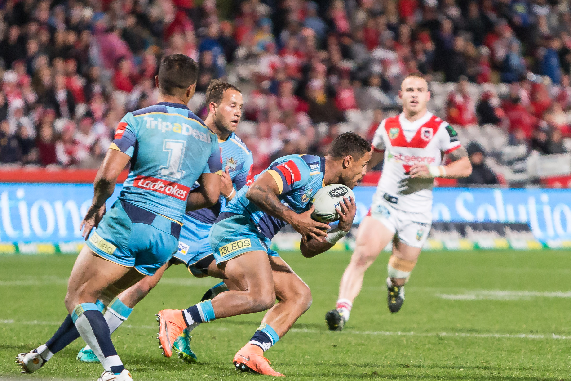 Titans are off to a flying start in the 2nd half.