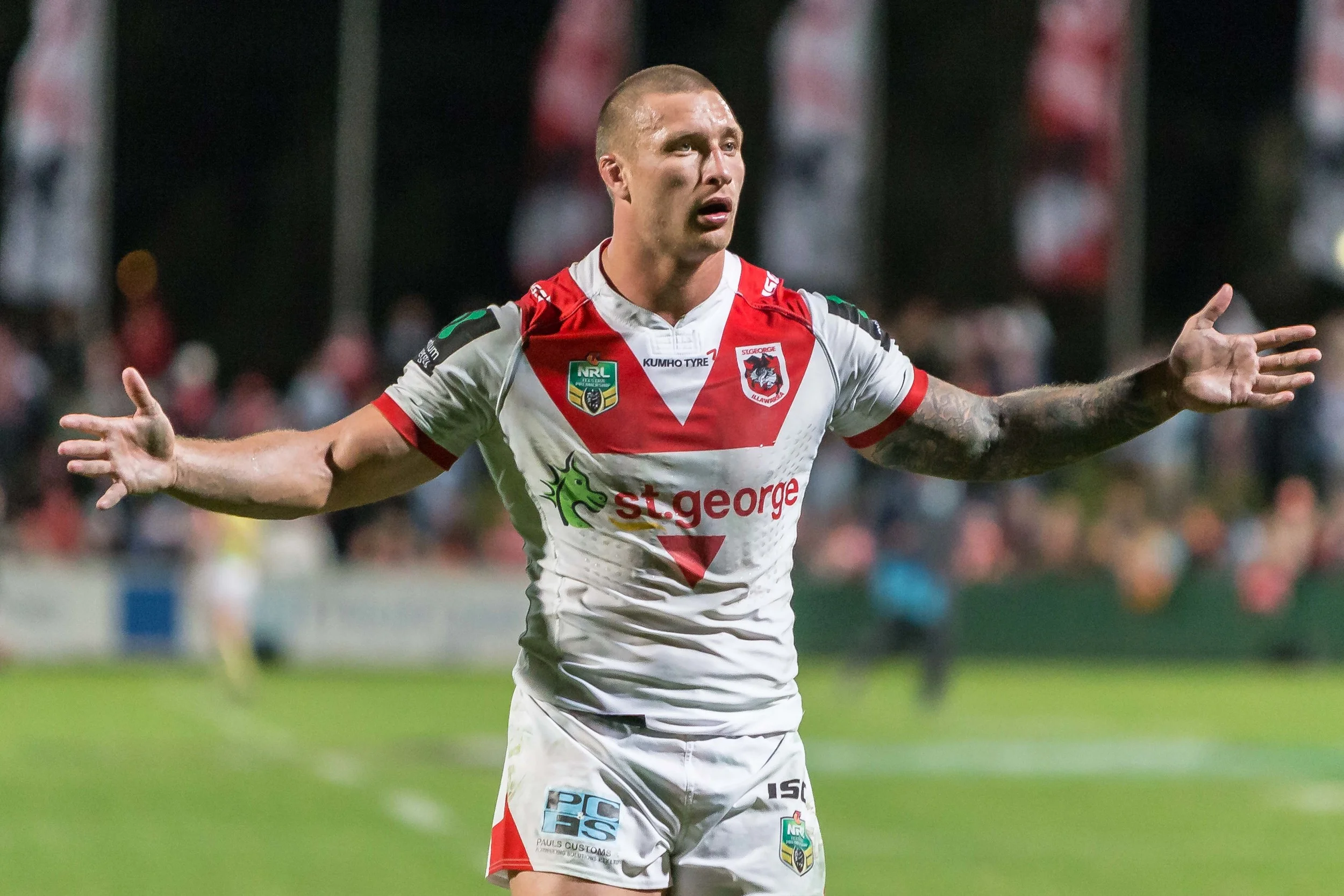Powerhouse game from Tariq Sims, two try barnstorming effort