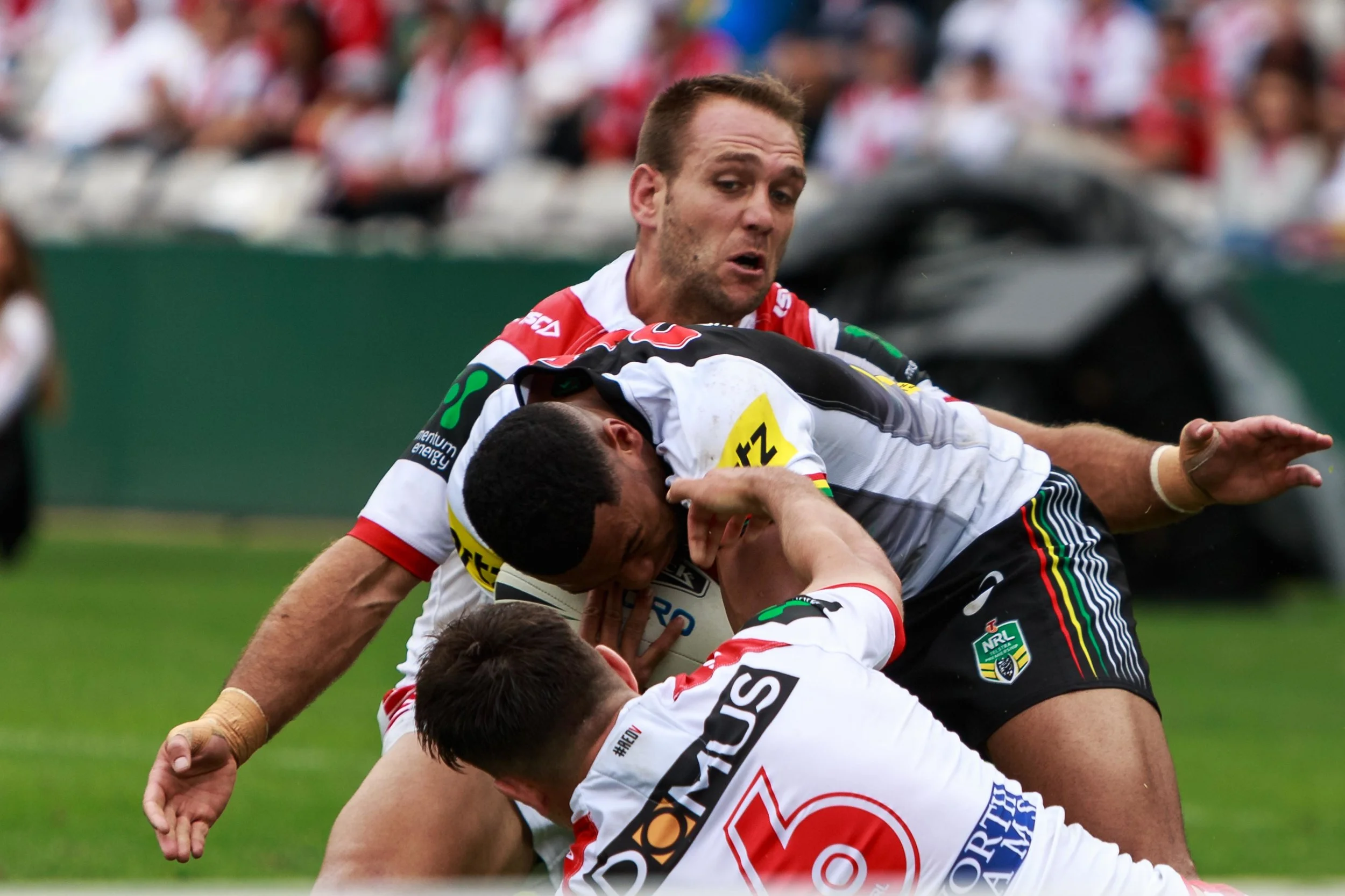 There was tough defence too, Gypsy helping out the skipper