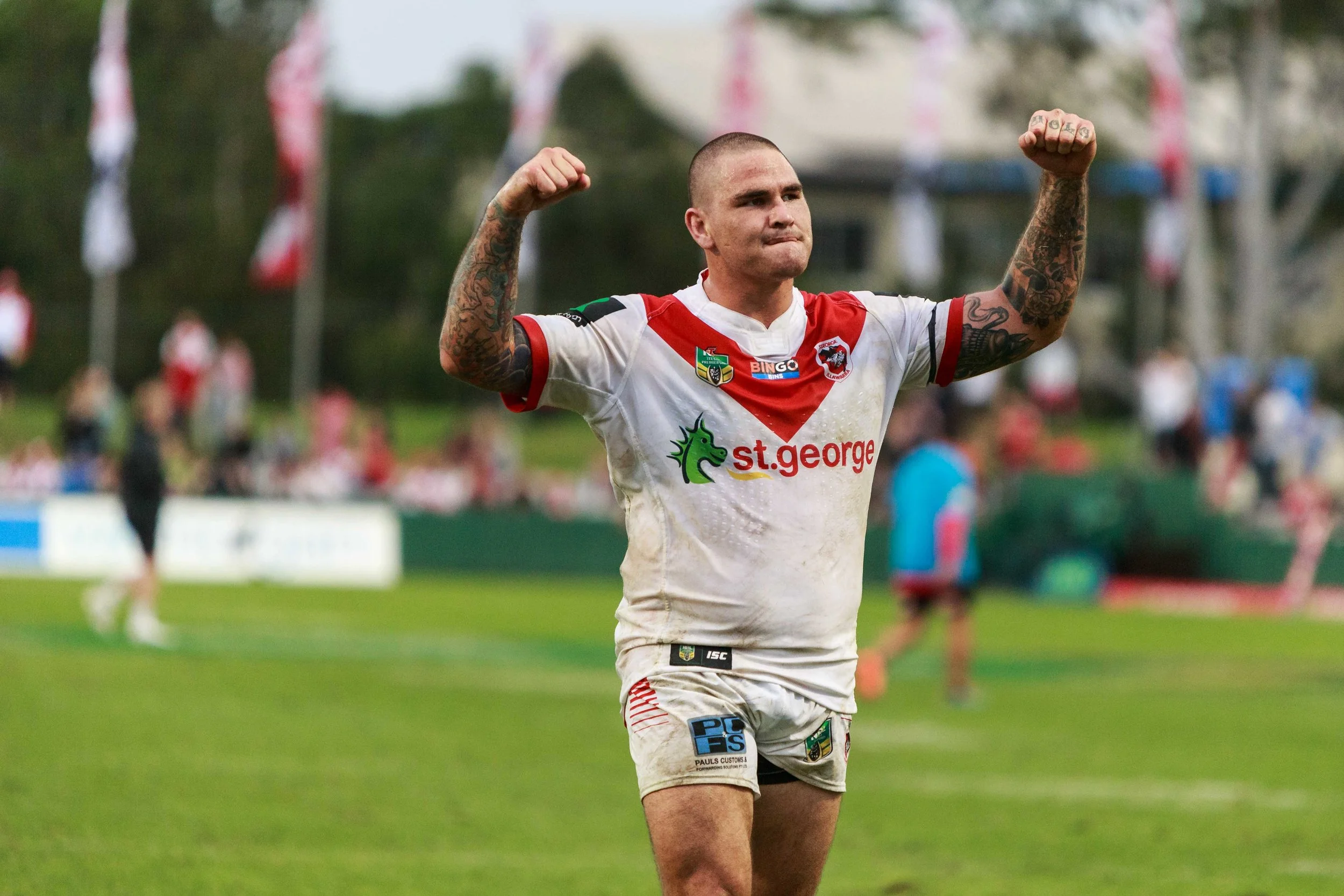 Hopefully not celebrating too soon, 10 to go and up by 32 points