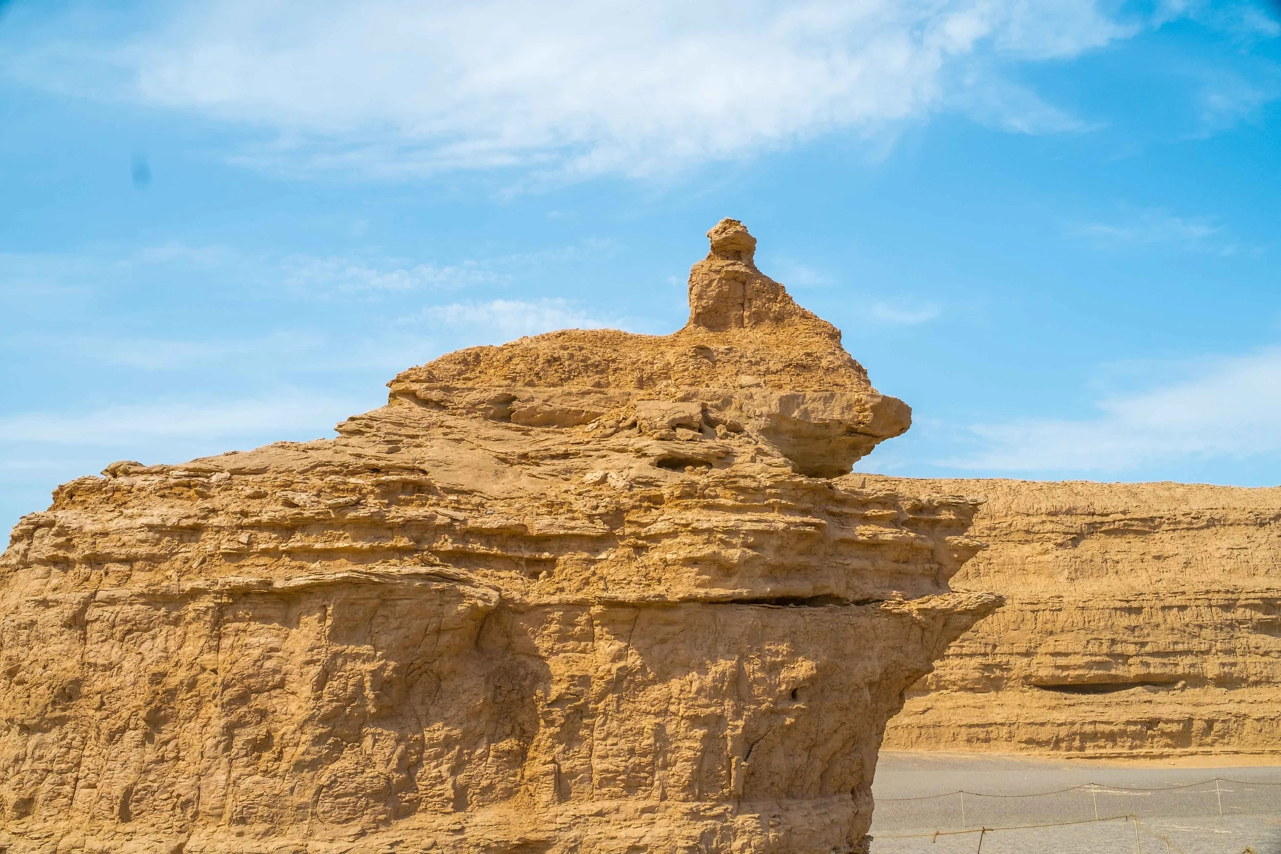 I think it looks more like a pig? Dunhuang Global Geopark