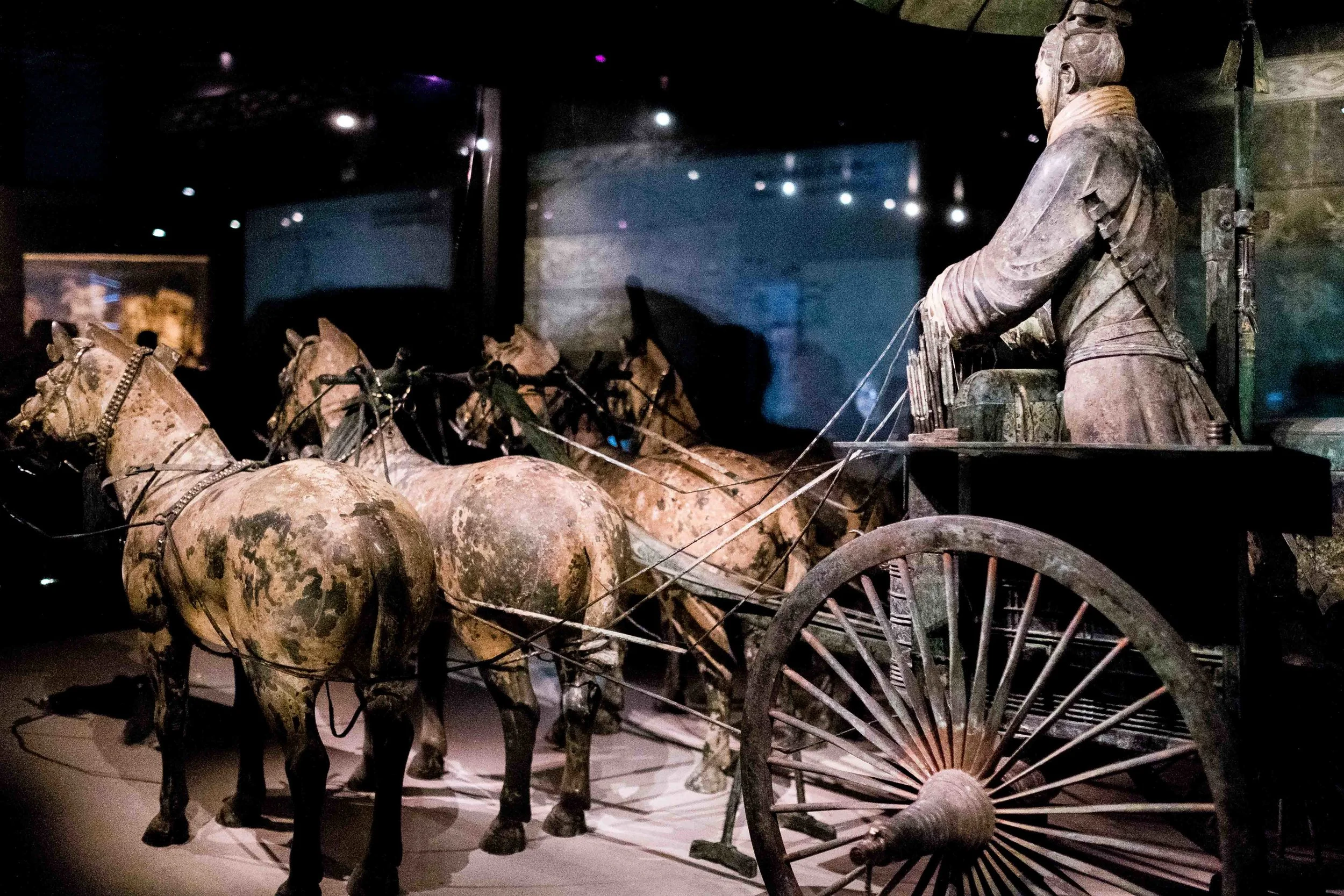 The first Terracotta Army statue found