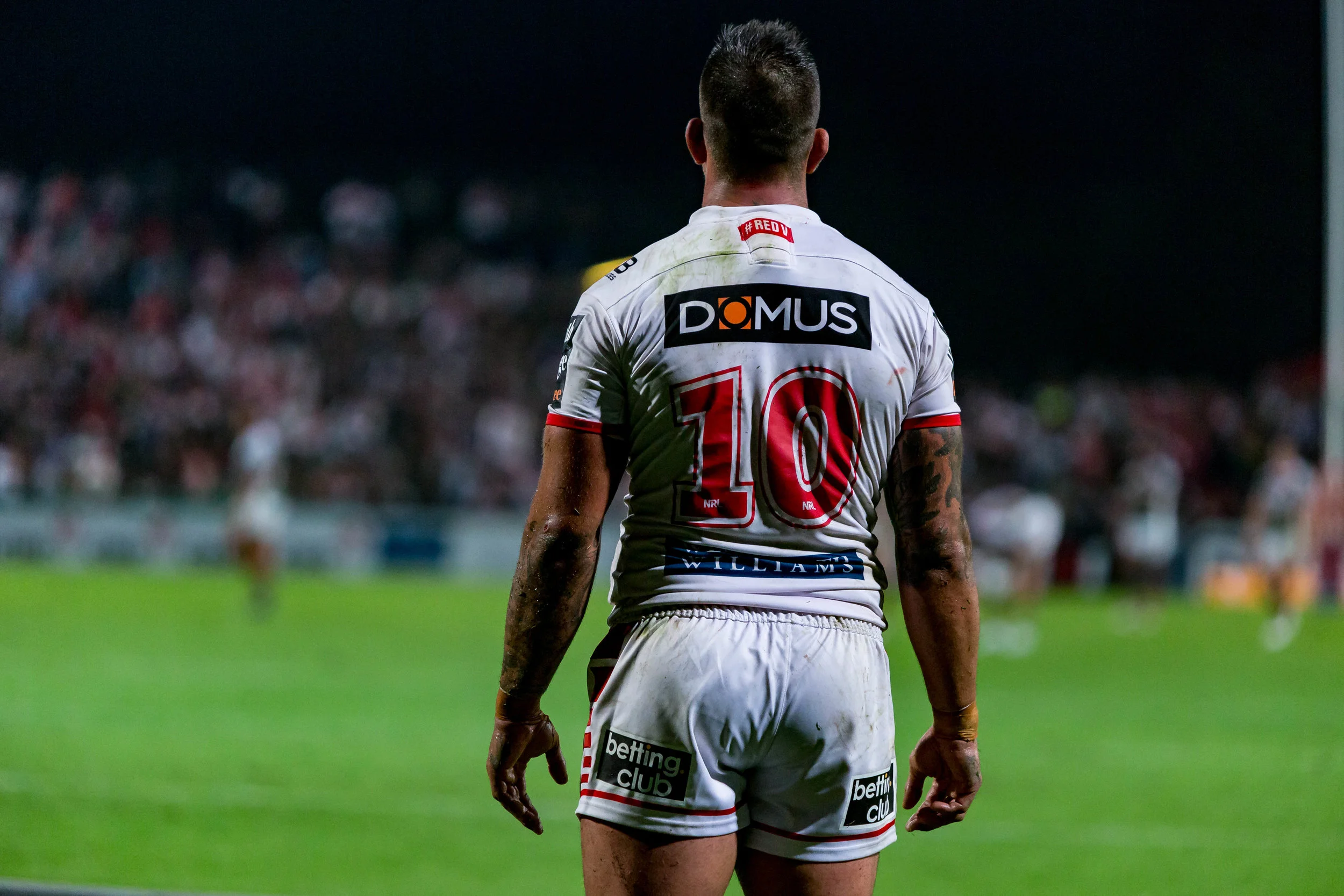 It's 2-0 and Vaughn is ready to take the kick off