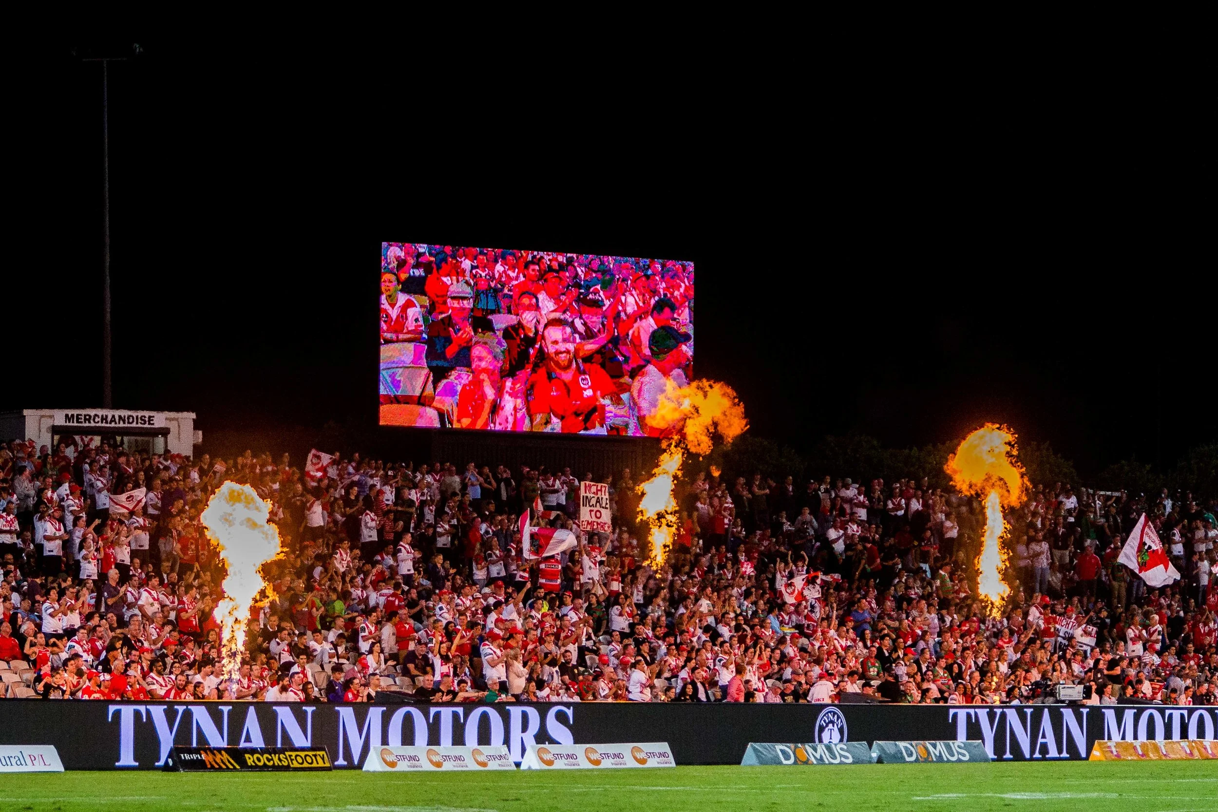 On fire .. literally