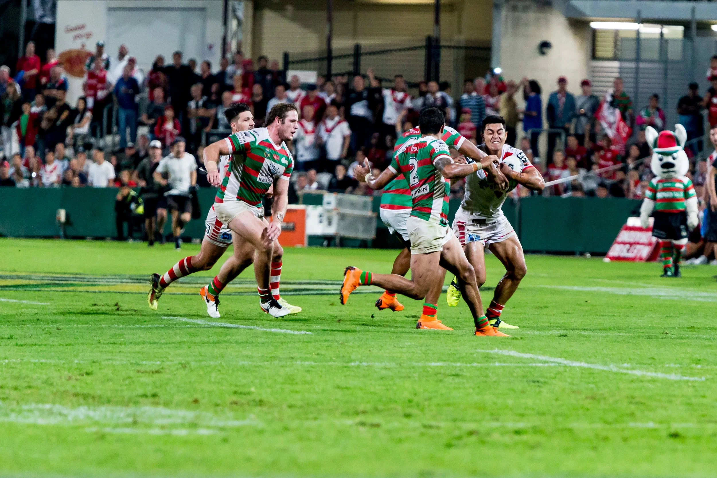 Tim Lafai trying to break through