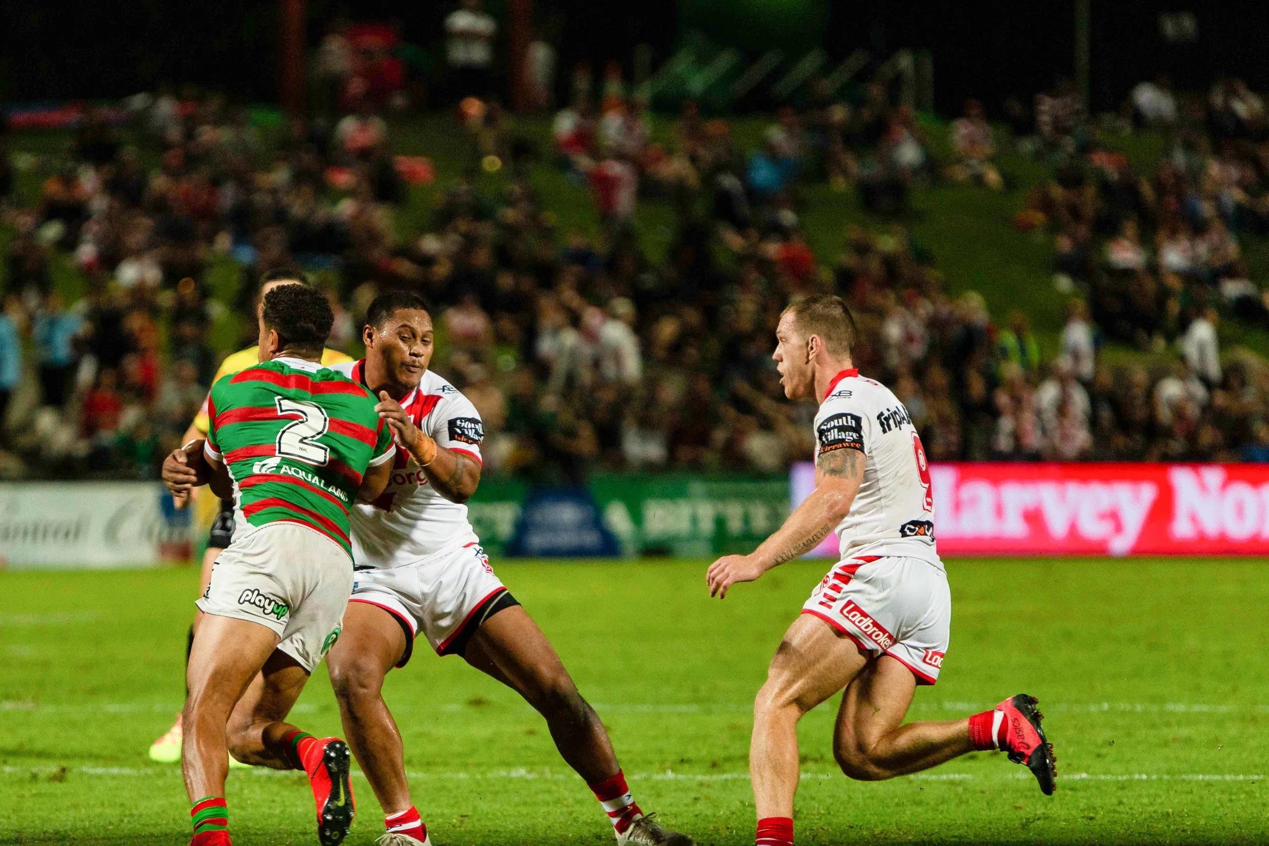 Without any ball Luciano needs to do some D