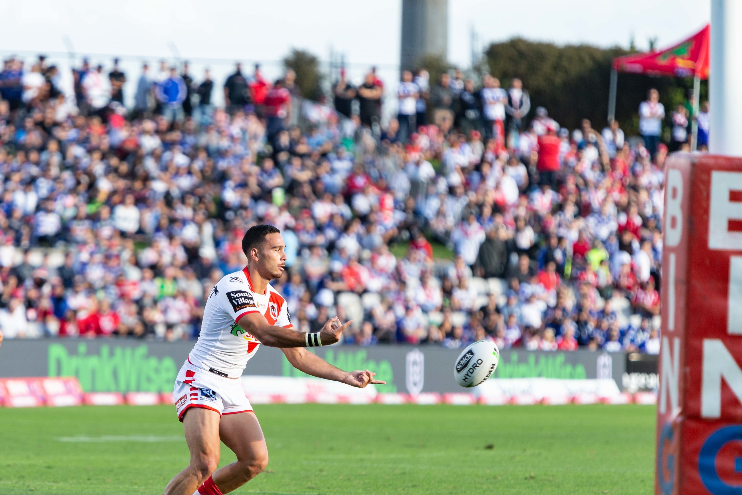 Norman gives the ball some air