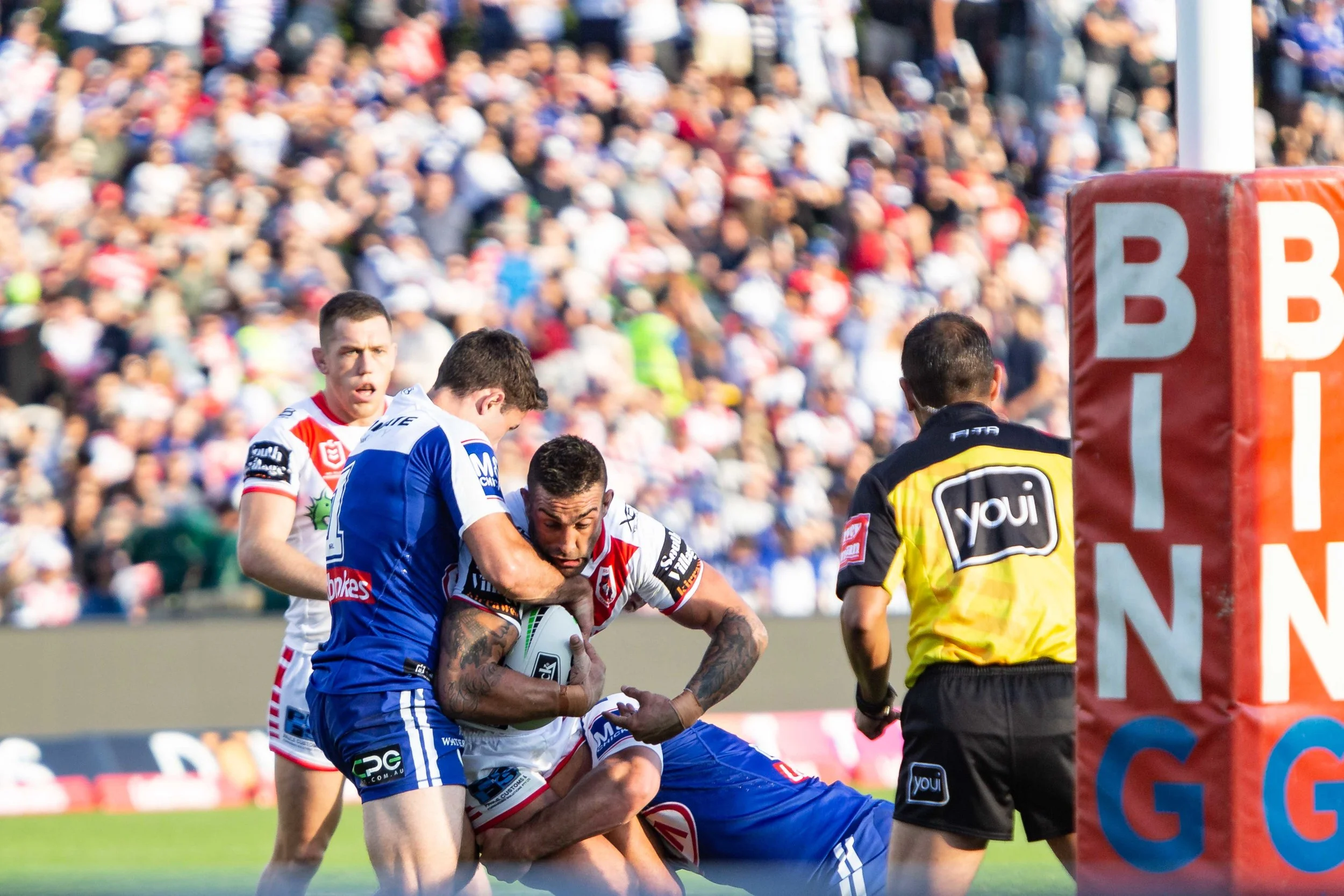 Vaughan up the middle