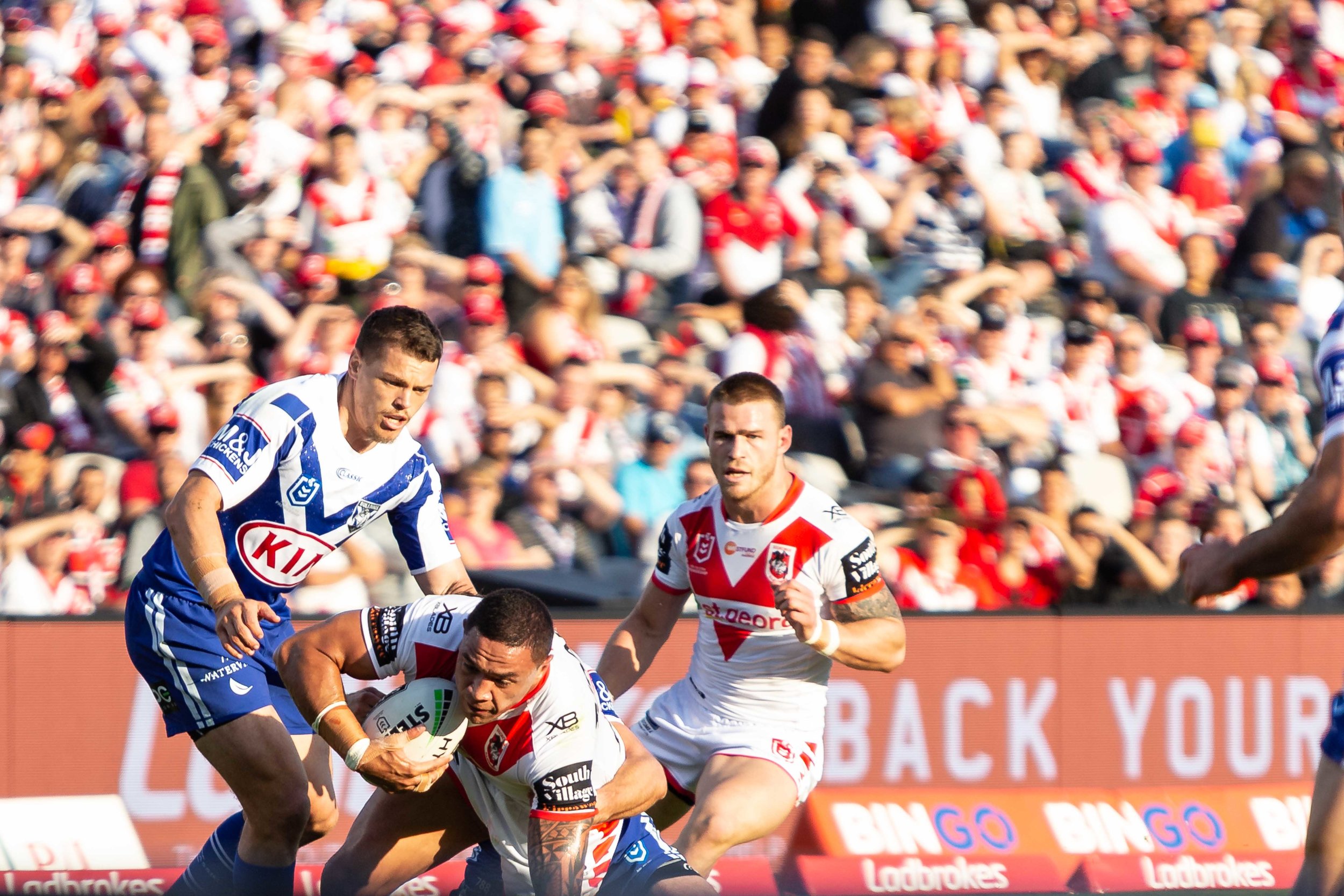 Frizell on all fours