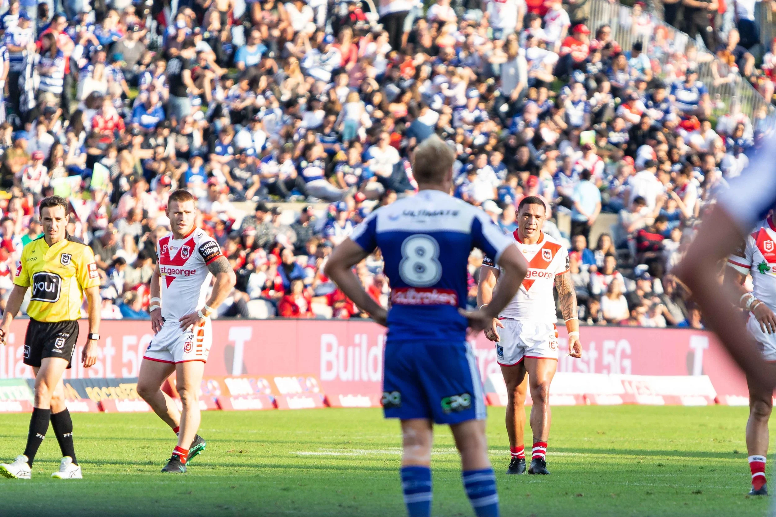 Frizell targeting where to bend the Doggies line