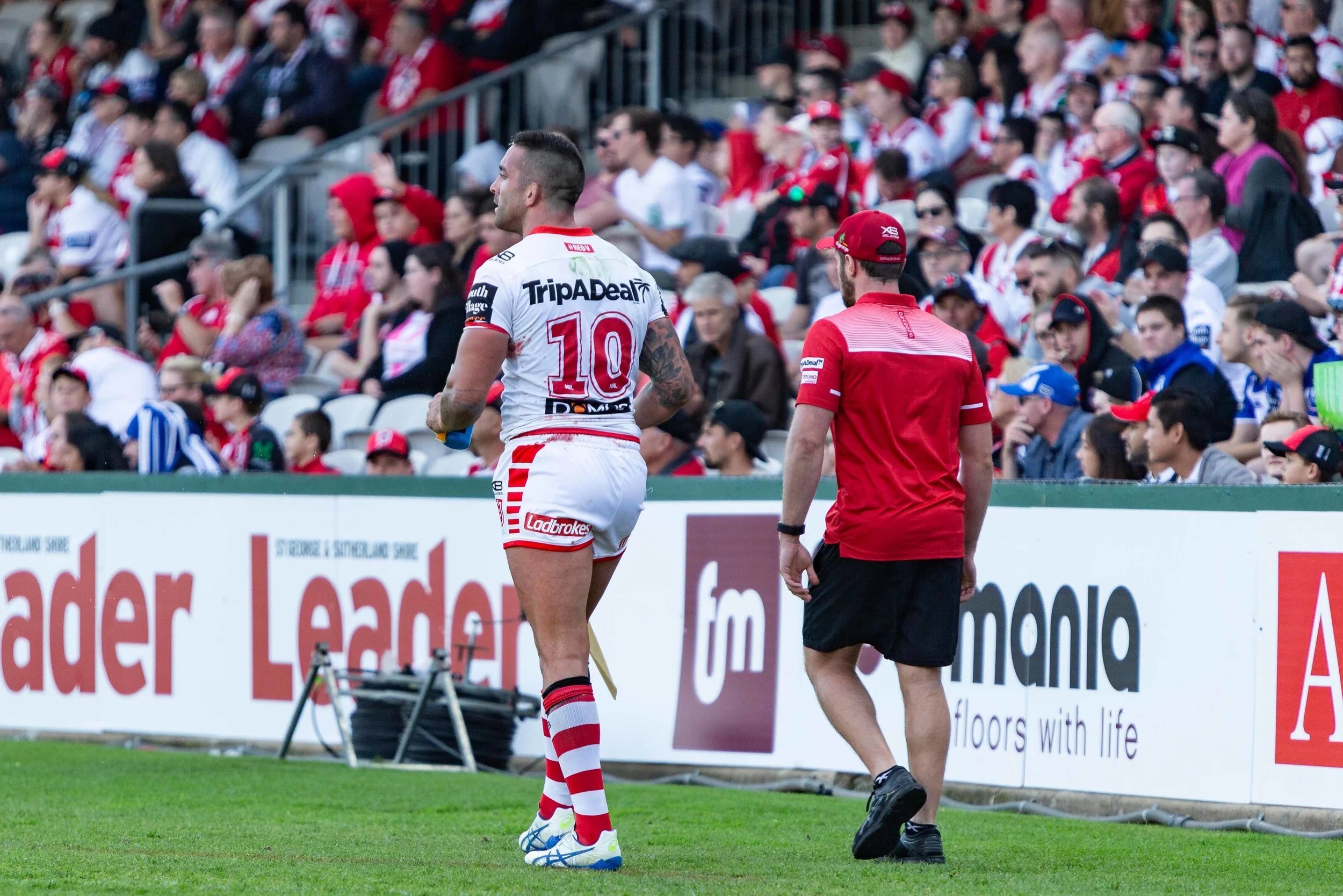 Vaughan earns a well earned 1st half break