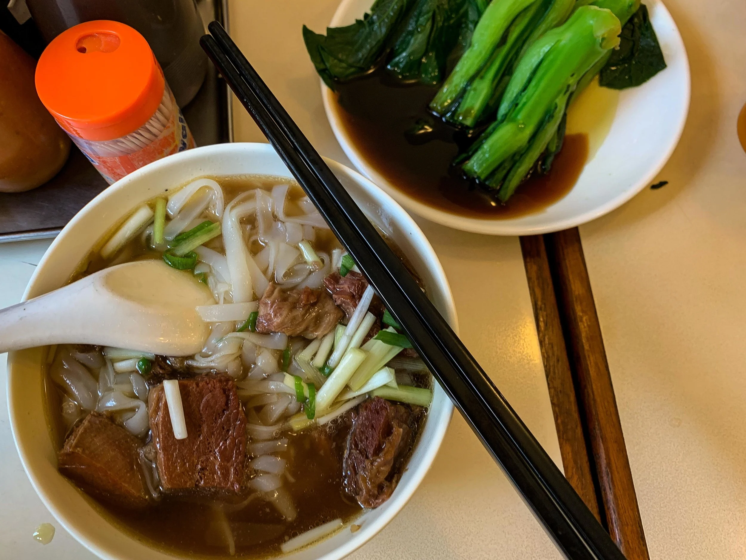 Beef brisket noodles .. thought I’d get hungry hiking