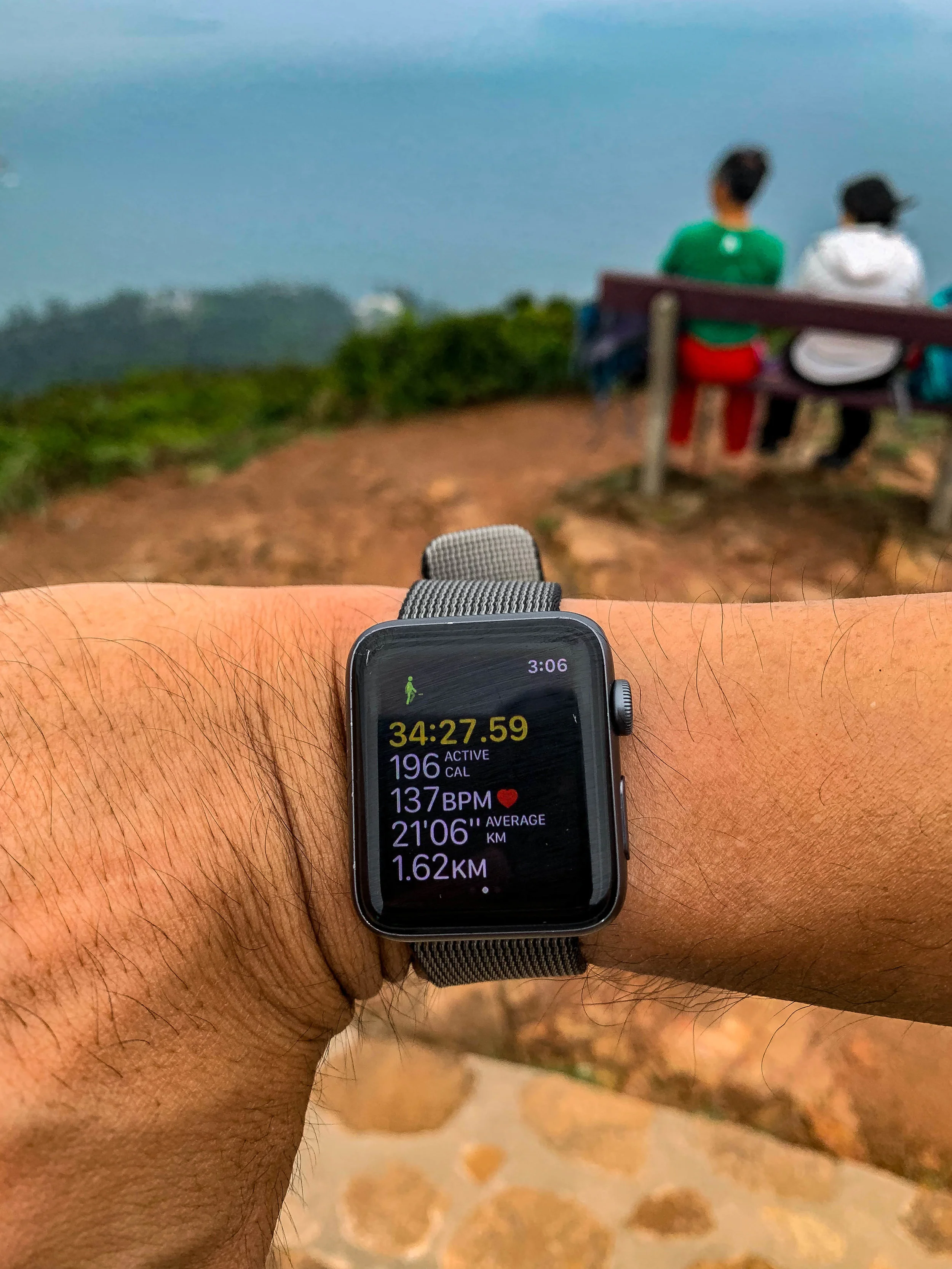 Hmm .. blowing pretty hard .. 137bpm ..hmmm