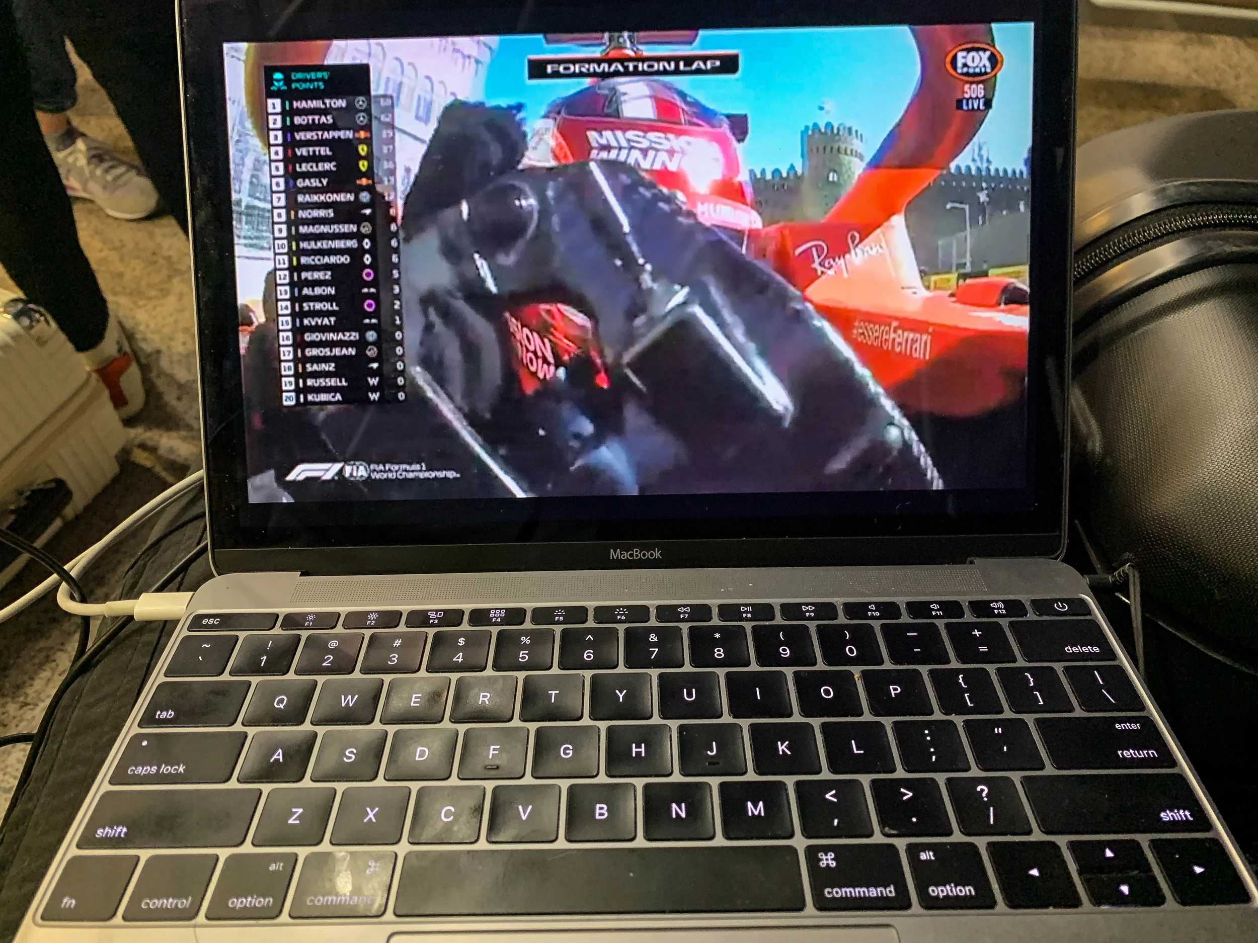 Tunnelbear VPN worked in Shanghai arrivals before customs, great way to kill time by catching up on the F1