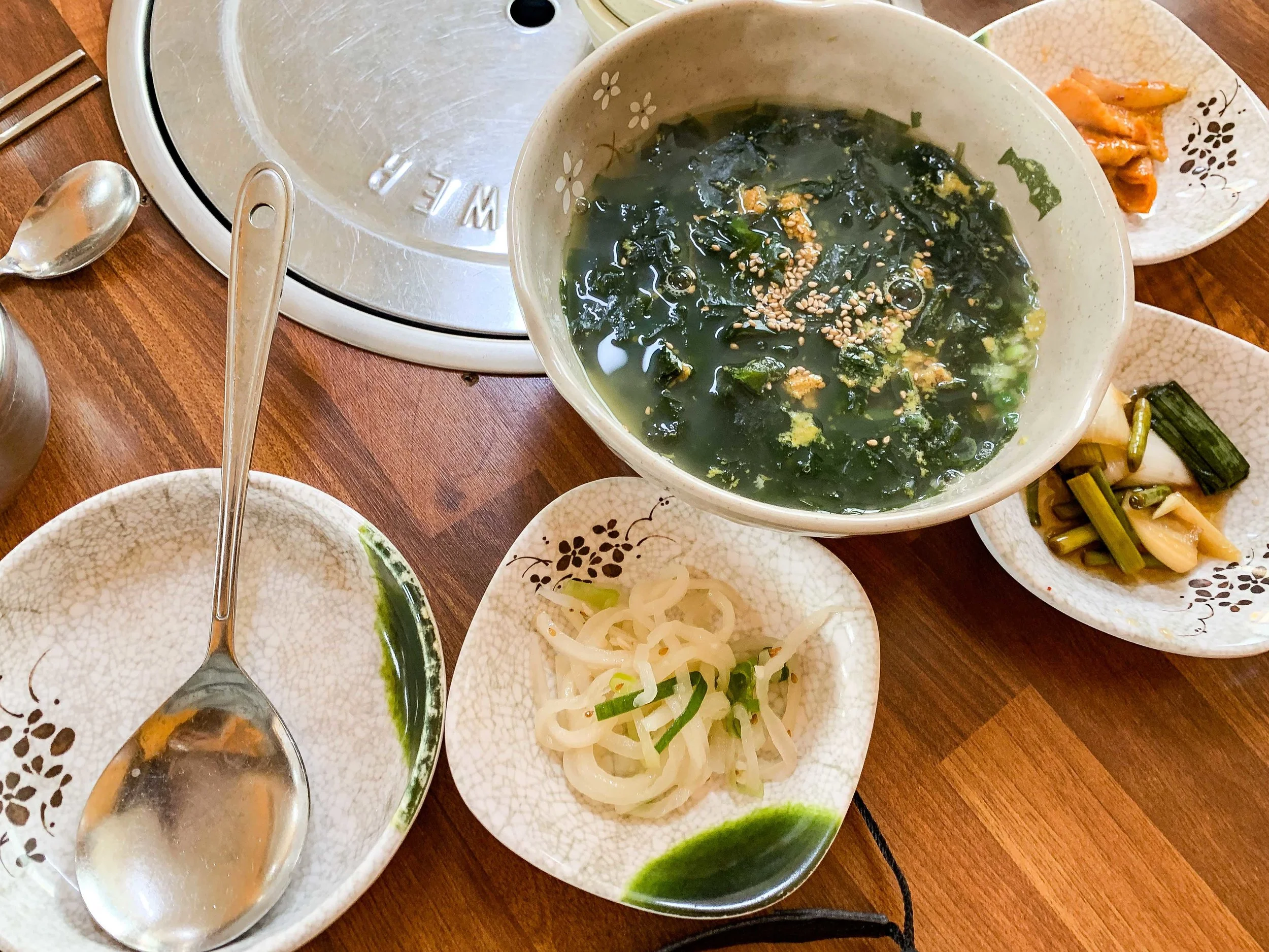 Abalone and Sea urchin soup