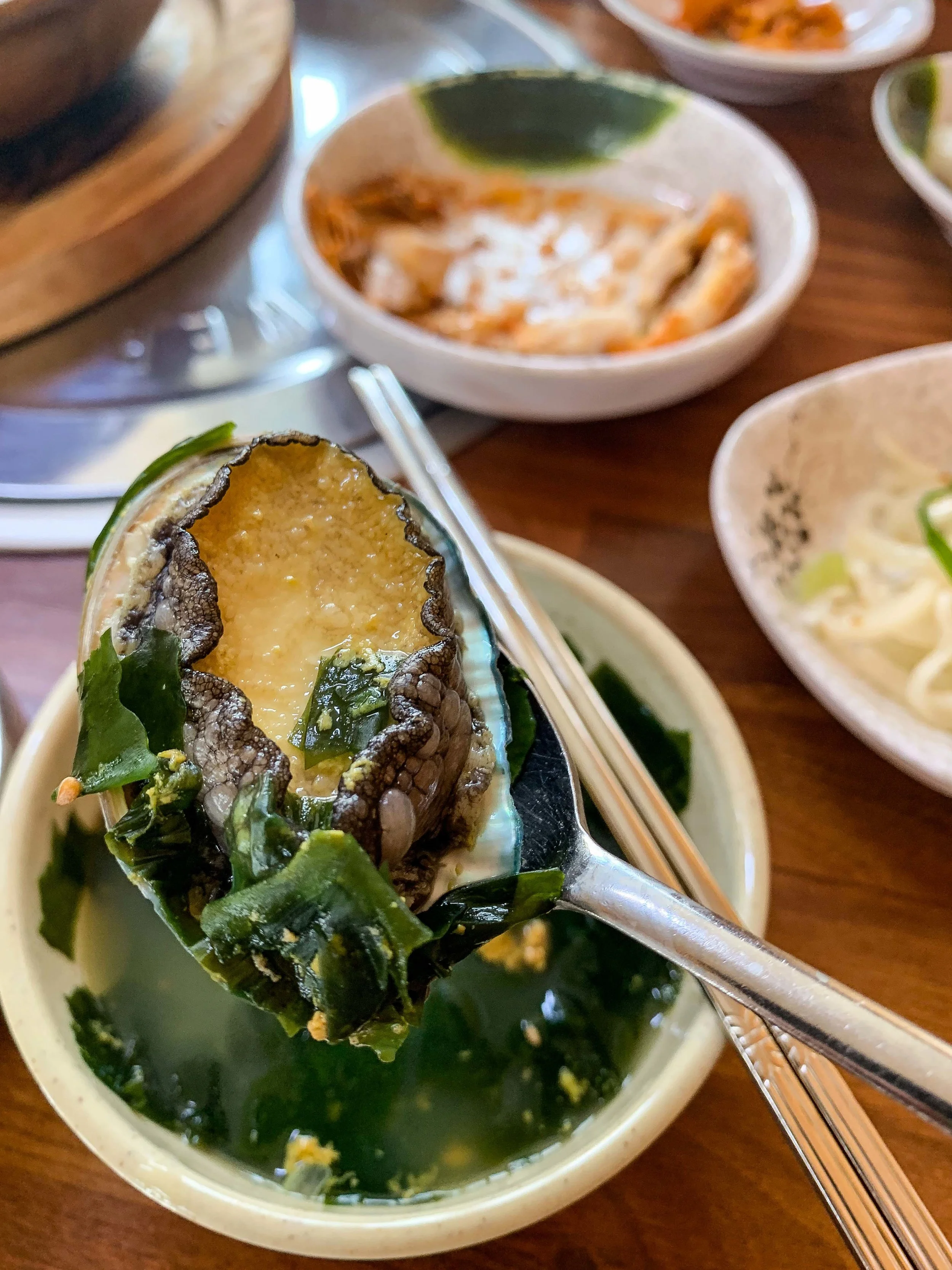 That’s abalone for ya