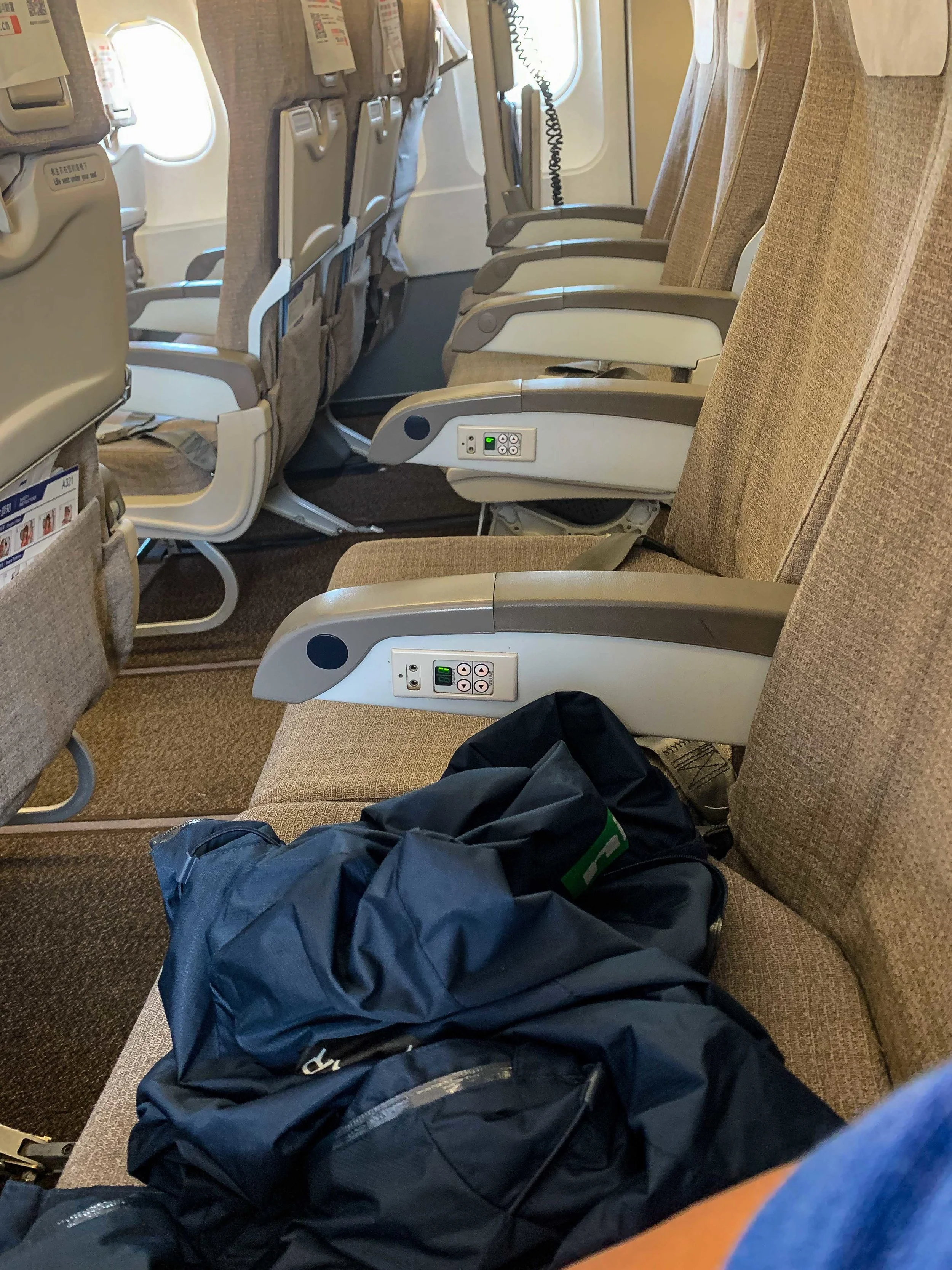 If only all my flights were like this… Shanghai PVG to HK