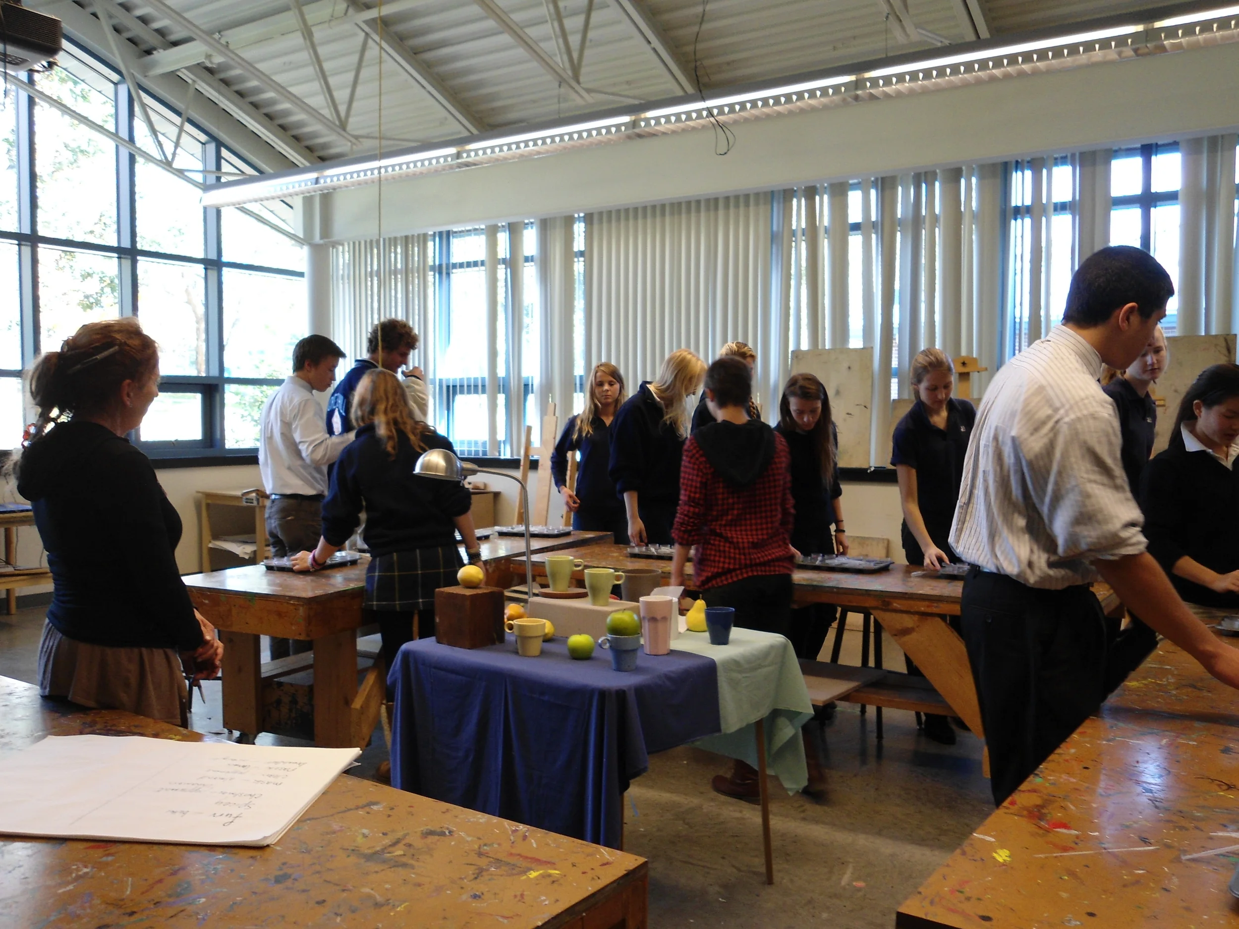 Springside Hill Academy Art Class