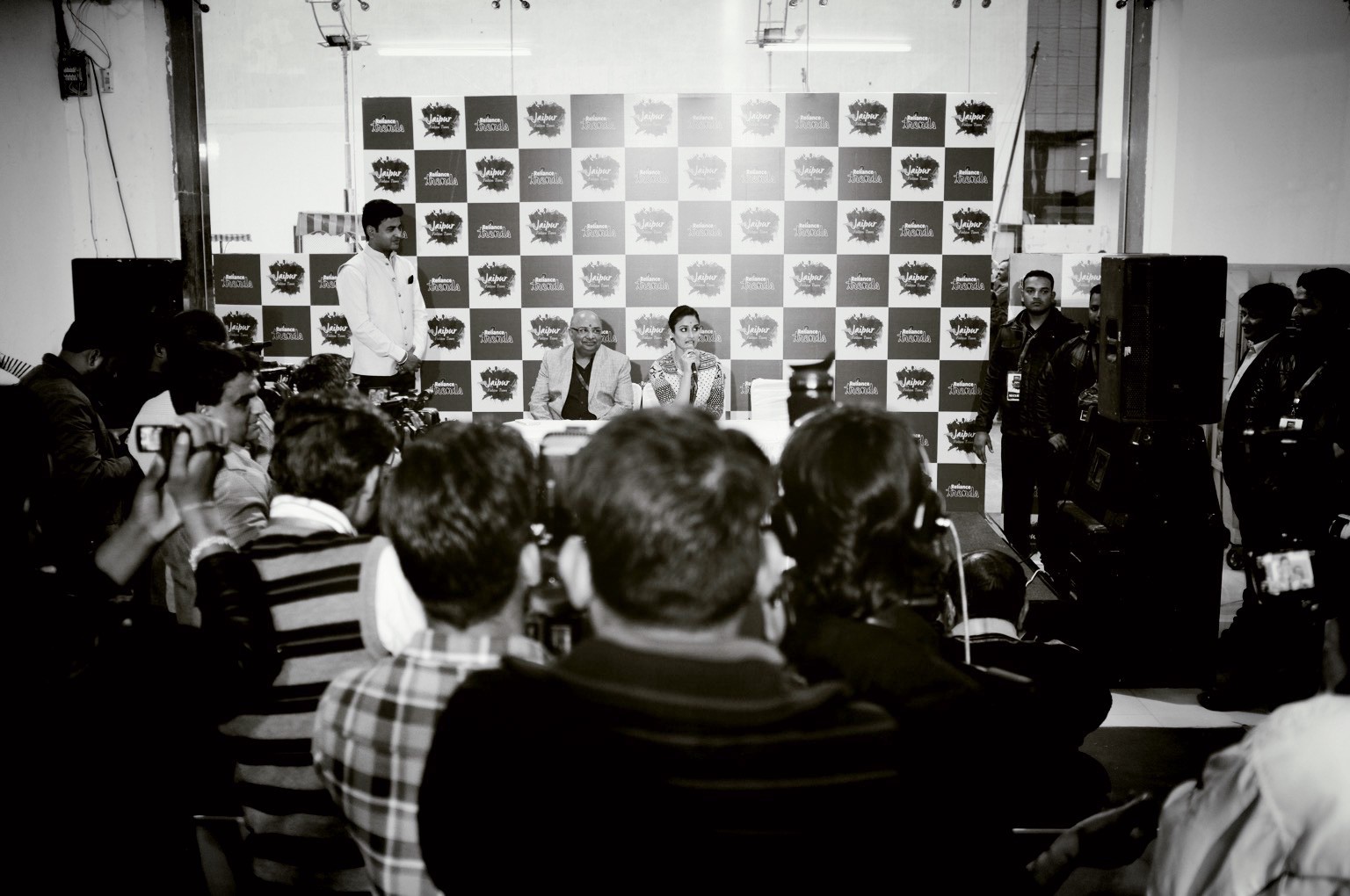 The press event where the media ask their questions hard and fast!