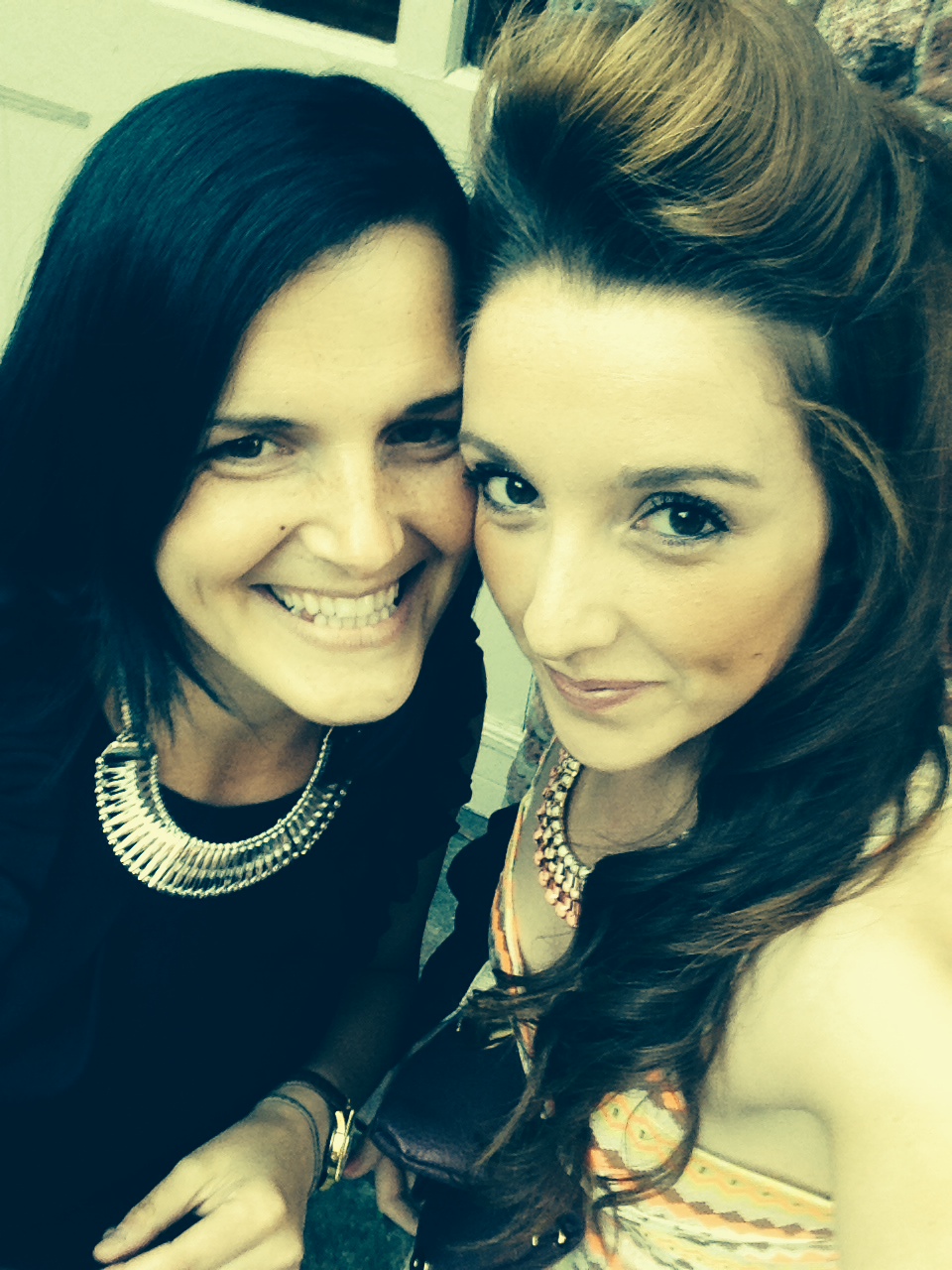 Dawn and I before the drinks started!