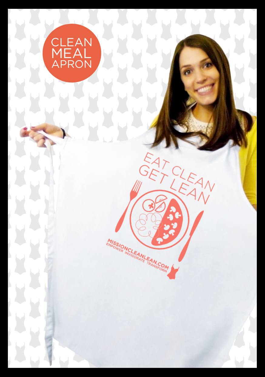 We encourage you to create wonderful healthy food in your own kitchen and now you can cook like a professional in this 'eat clean get lean' chefs apron. Washable at 60C so you can experiment to your hearts content. One size. £20 plus £3.00 p&p 
