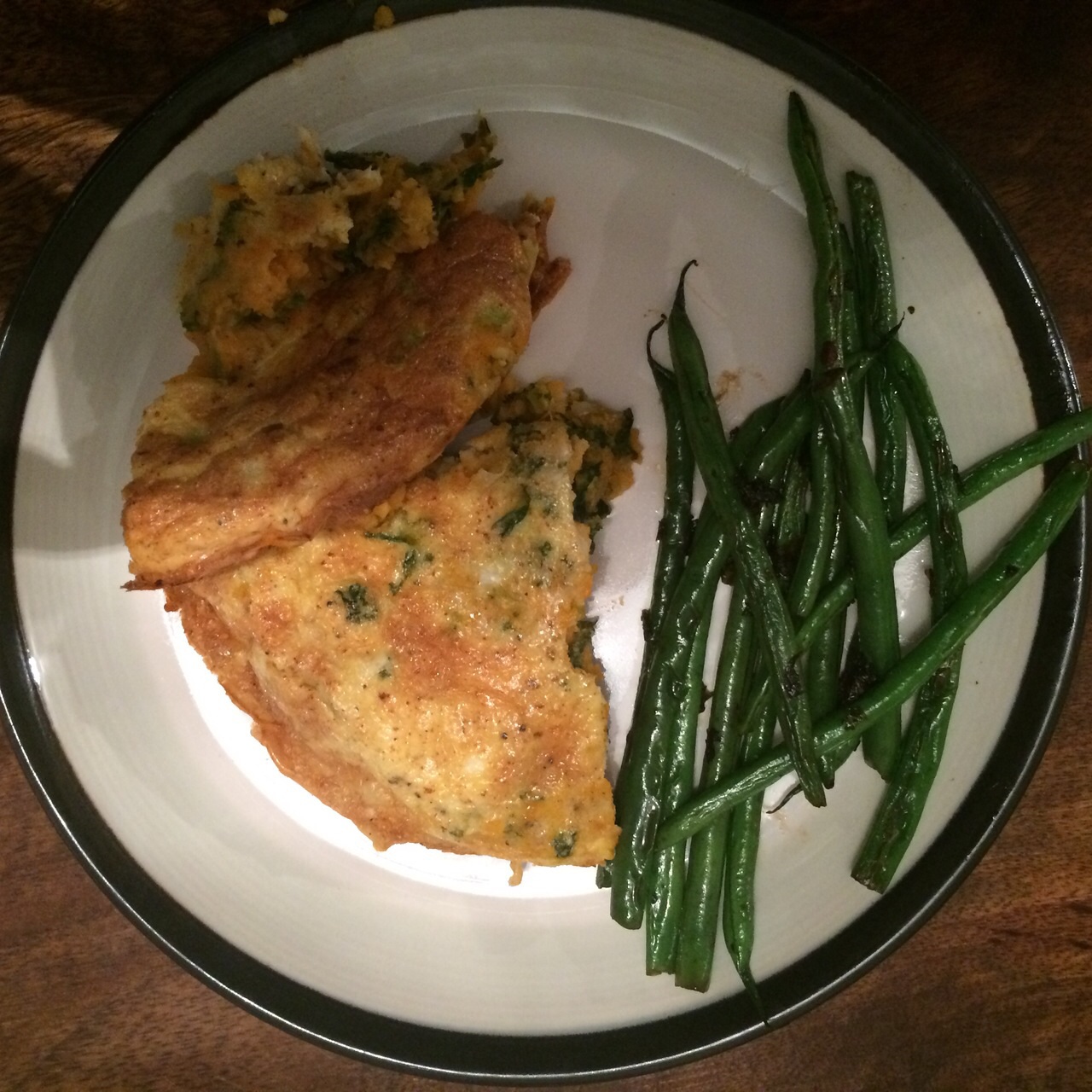 Tastes great with crunchy pan-fried green beans! 