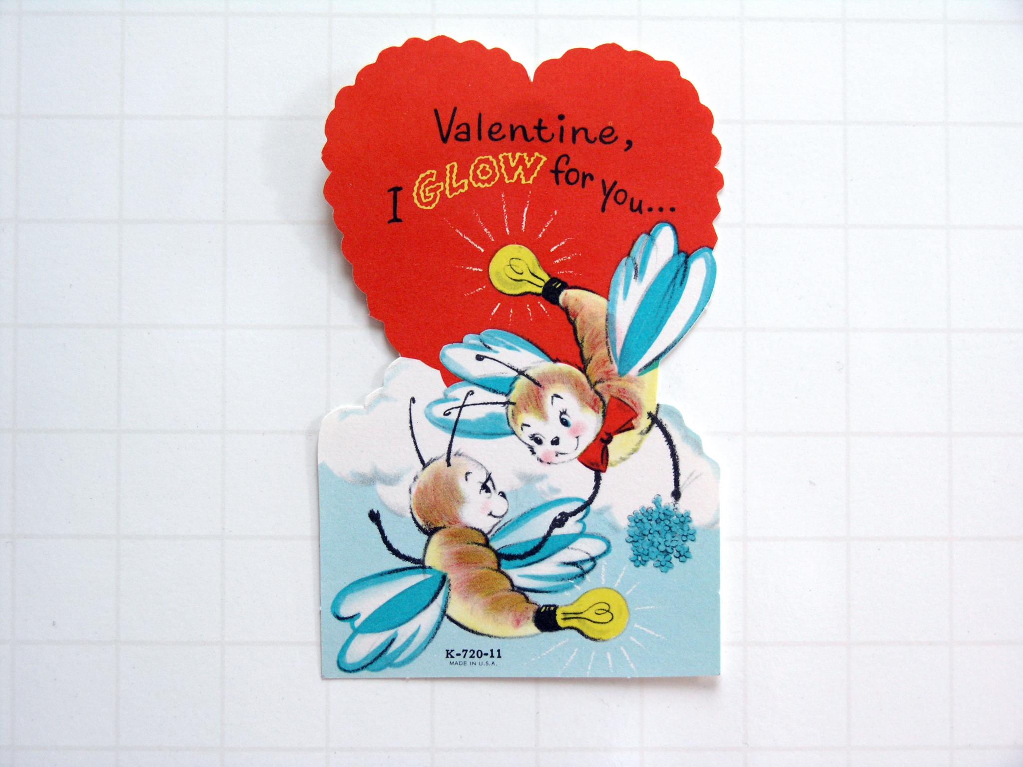 Super kitsch vintage valentine's cards