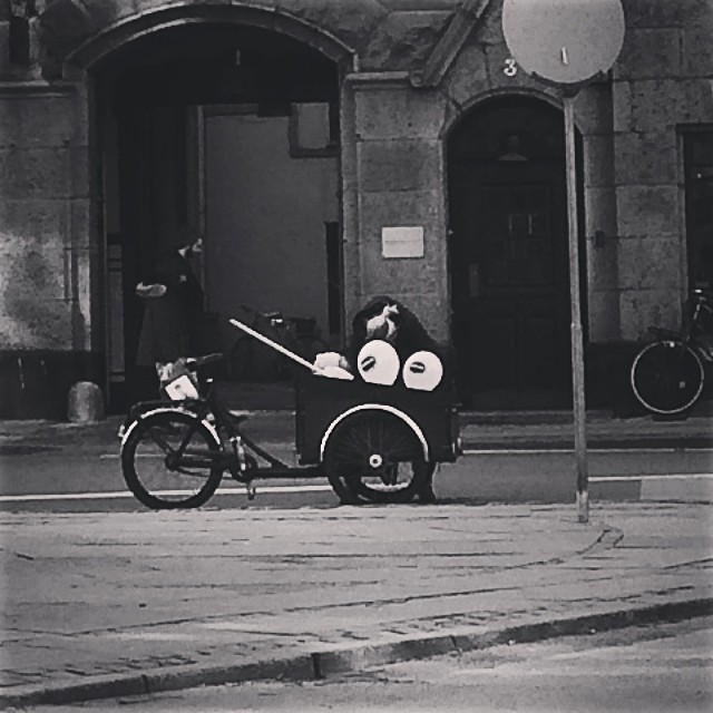 #iseefaces #pareidolia #bikes #copenhagen